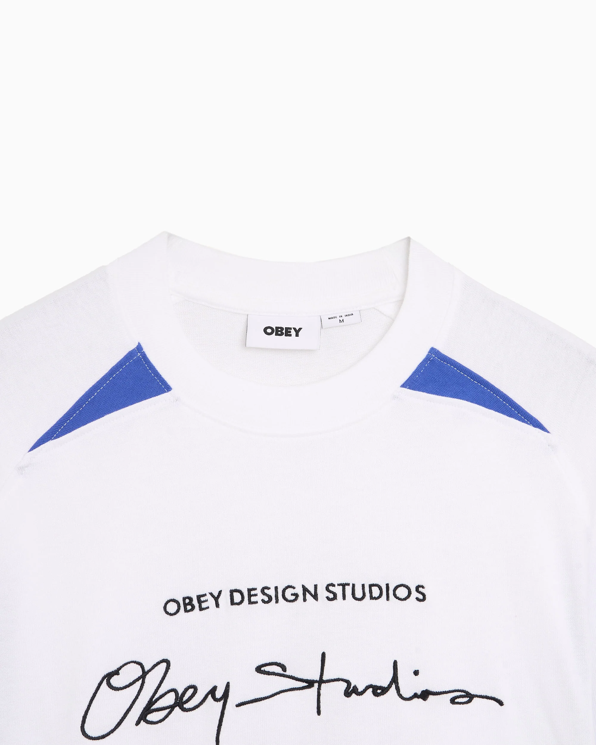 OBEY Clothing League Herren-T-Shirt mit bestickt und mit langen Ärmeln - Image 2