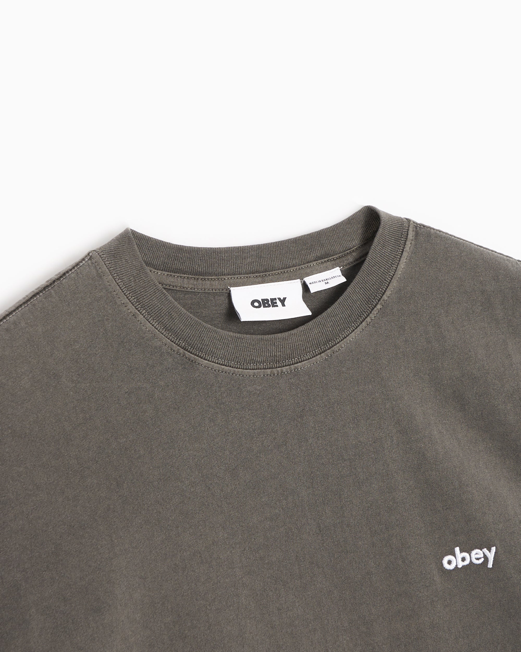 OBEY Clothing Lowercase Pigment Men's Heavywight T-Shirt Relaxed Herren-T-Shirt - Image 2