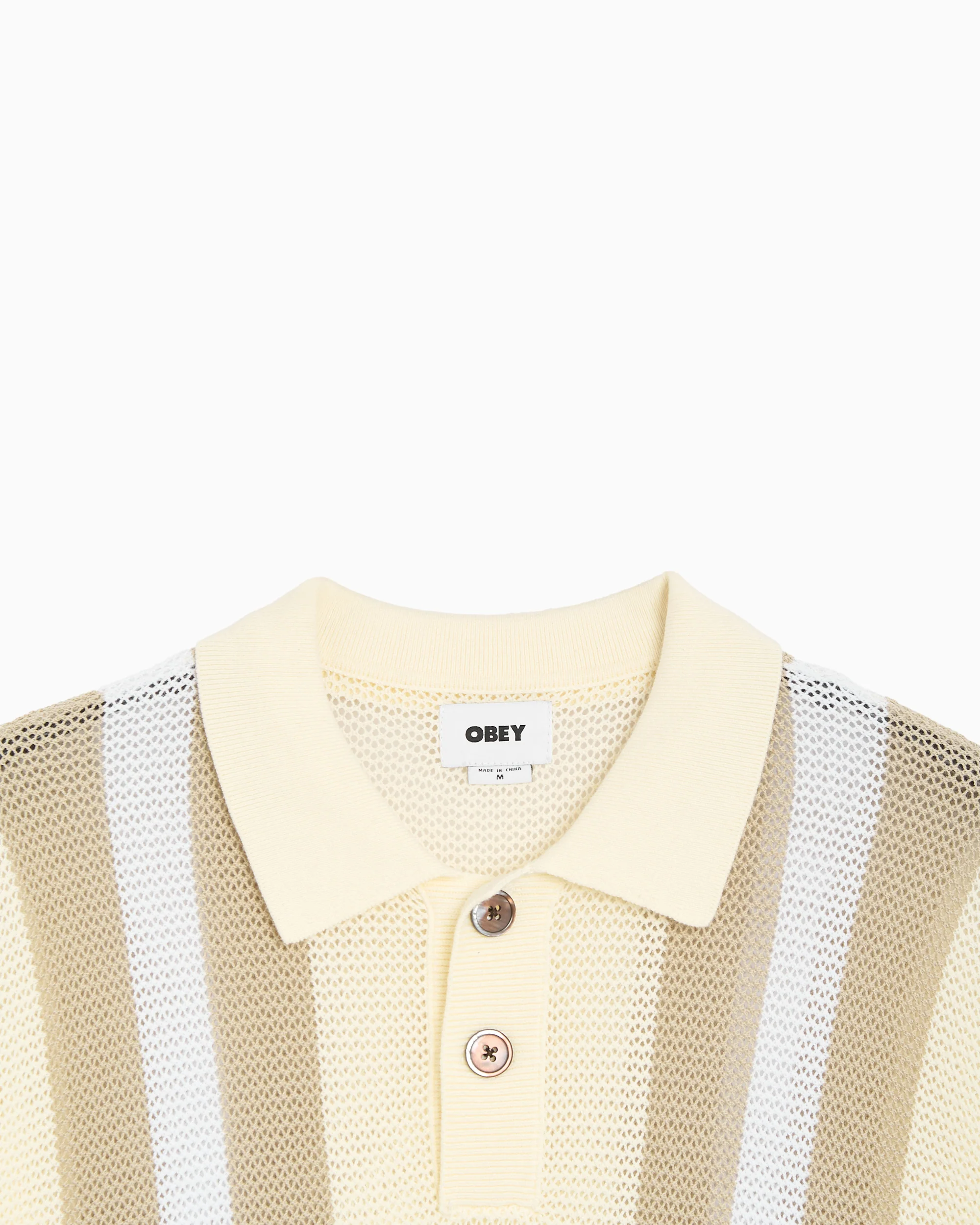 OBEY Clothing Seth Herren-Poloshirt mit Streifen - Image 2