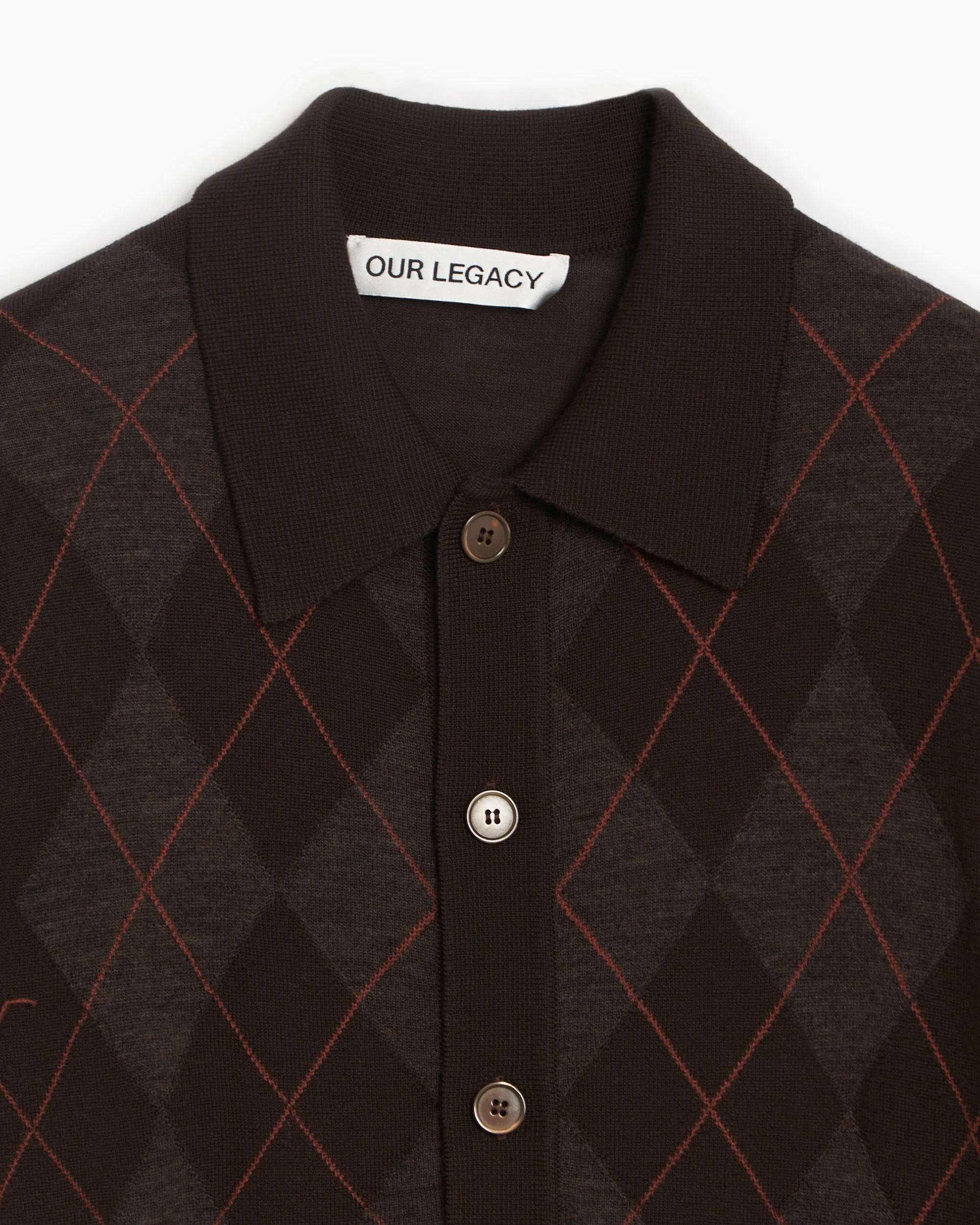 Our Legacy Pub Argyle Herren-Cardigan - Image 2