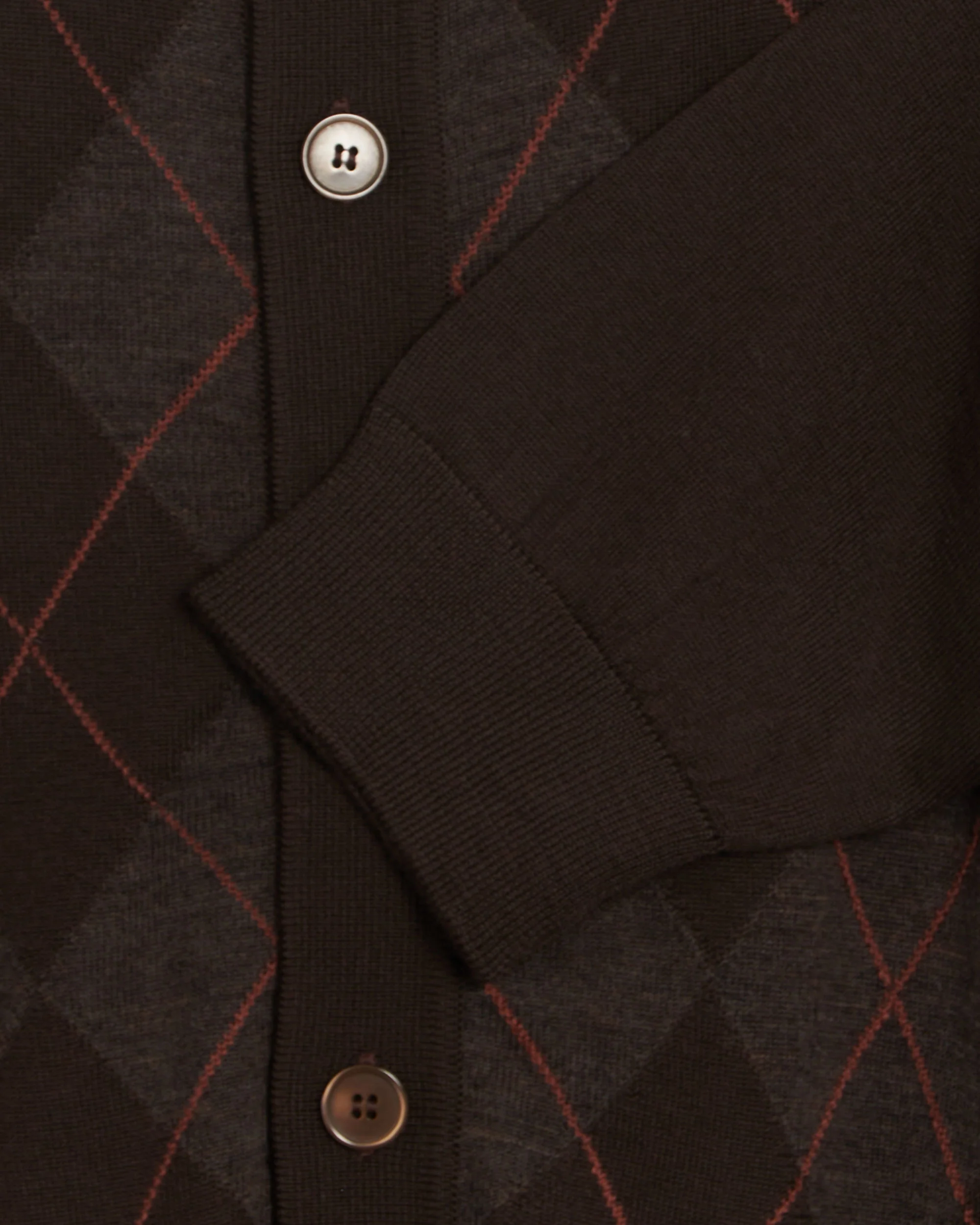 Our Legacy Pub Argyle Herren-Cardigan - Image 4