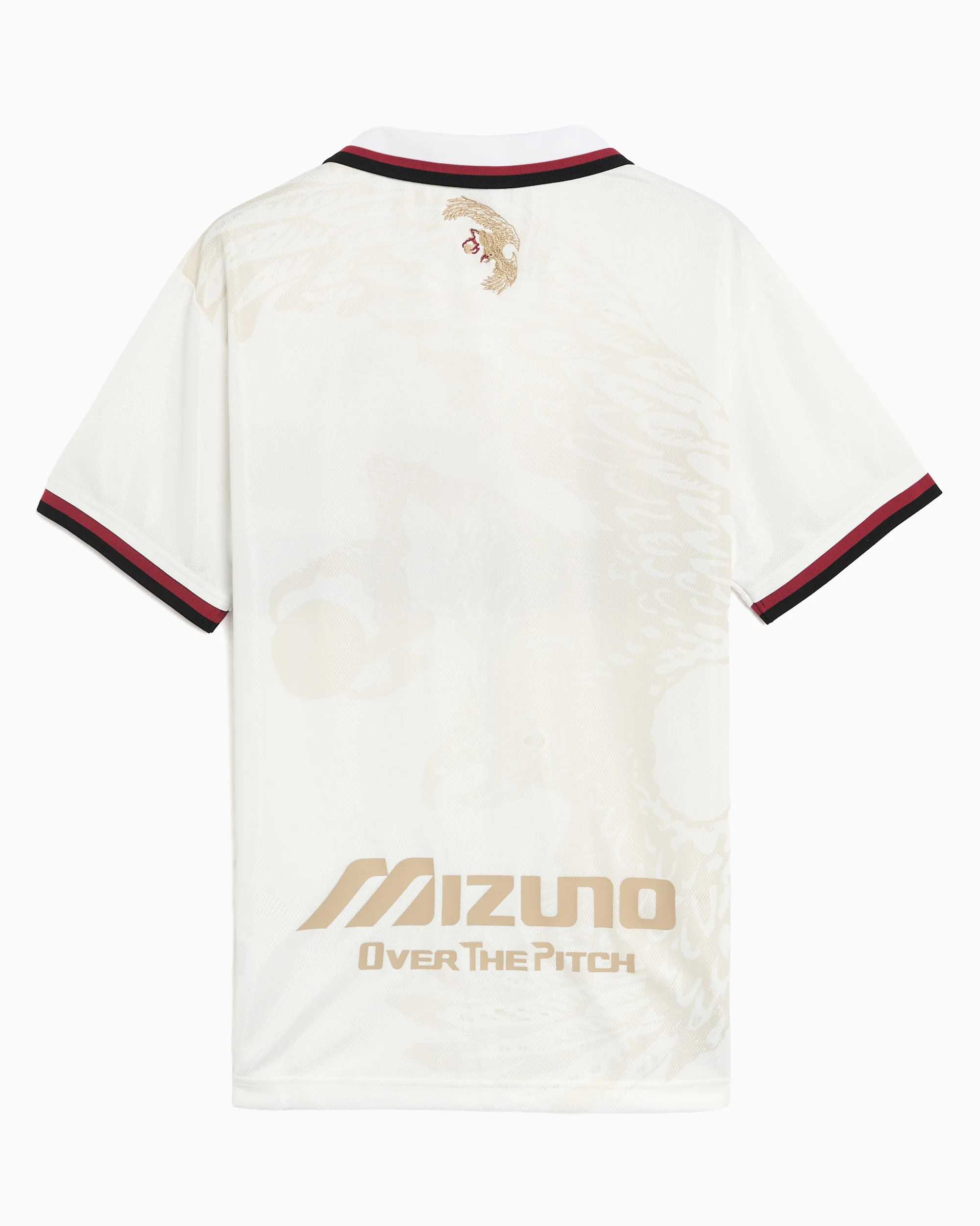 OVER THE PITCH x Mizuno Football Herren-Jersey T-Shirt mit Logo - Image 3