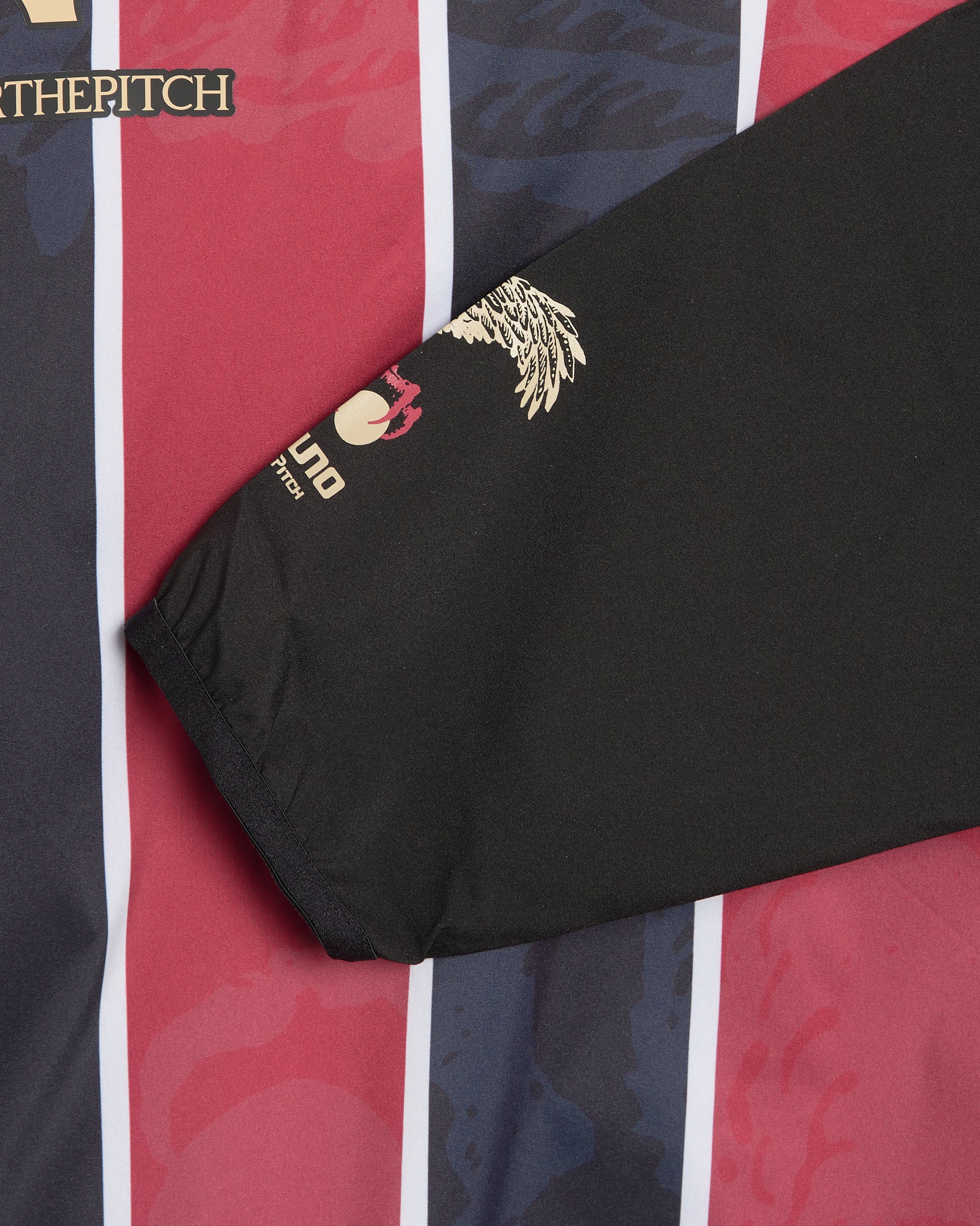 OVER THE PITCH x Mizuno Piste Herren-Sweatshirt mit Streifen - Image 4