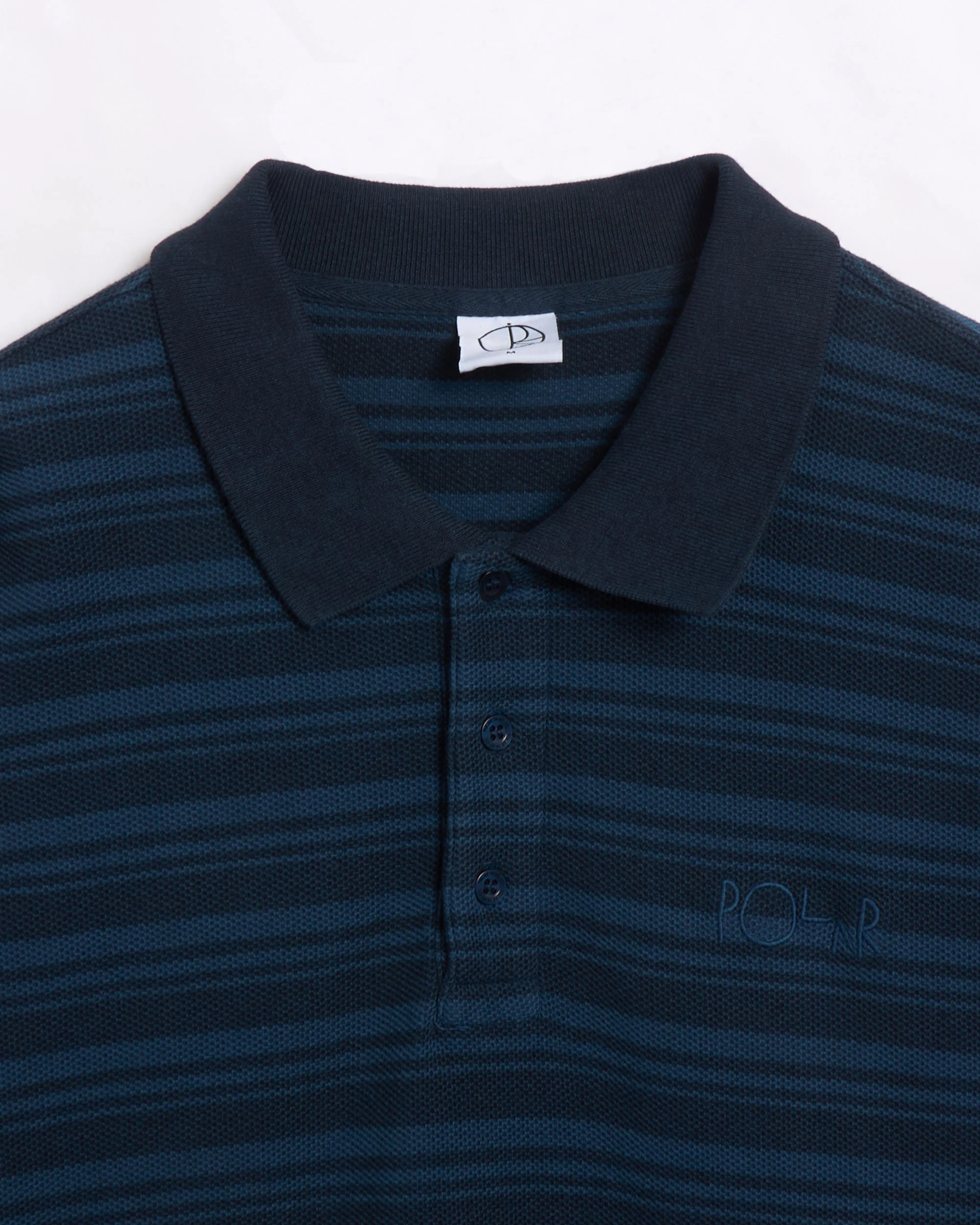 Polar Skate Co. Polar Skate Co. Surf Men's Stripe Polo Shirt Relaxed Herren-Poloshirt - Image 2