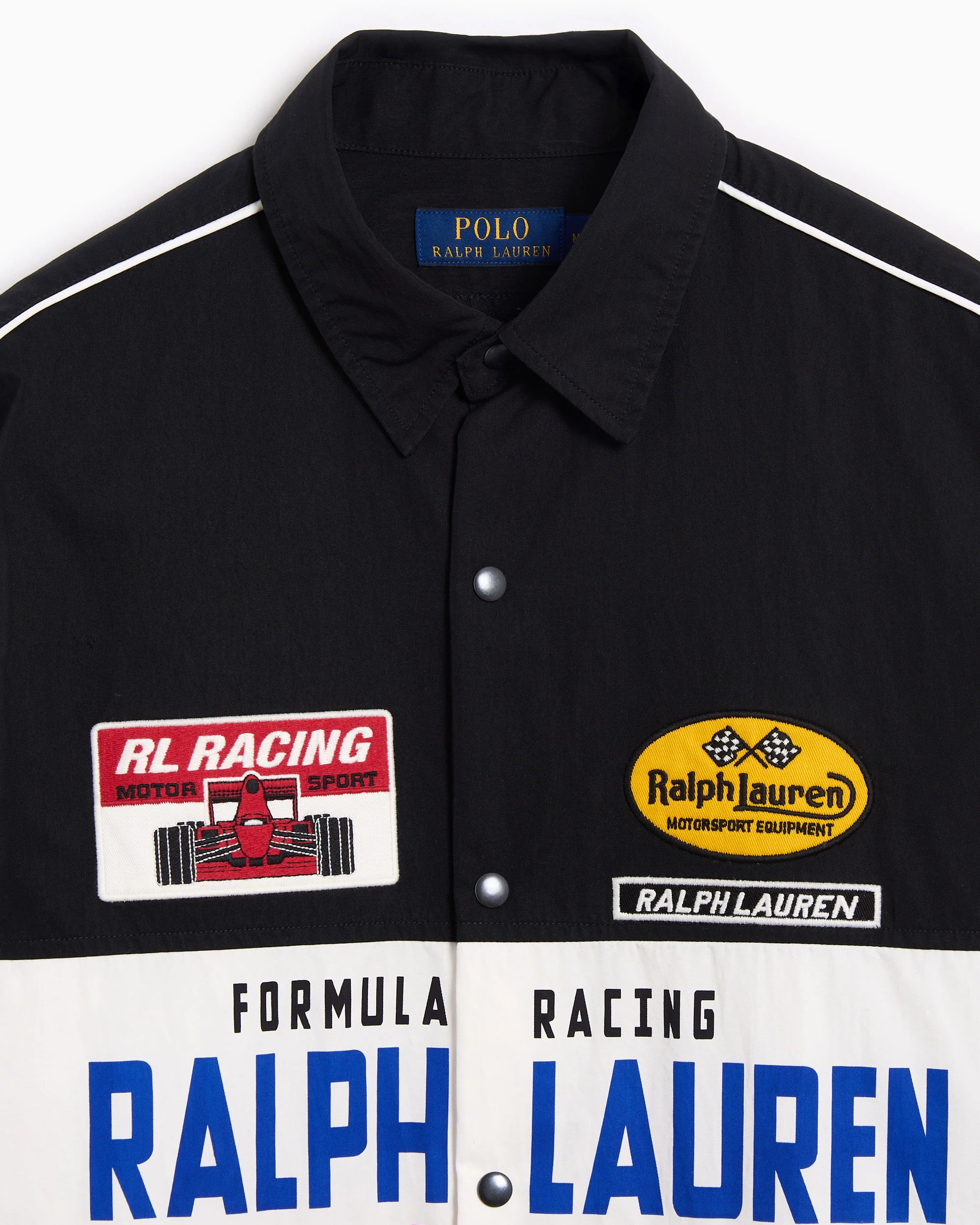 Polo Ralph Lauren Racing Herren-Overshirt mit Logo - Image 2