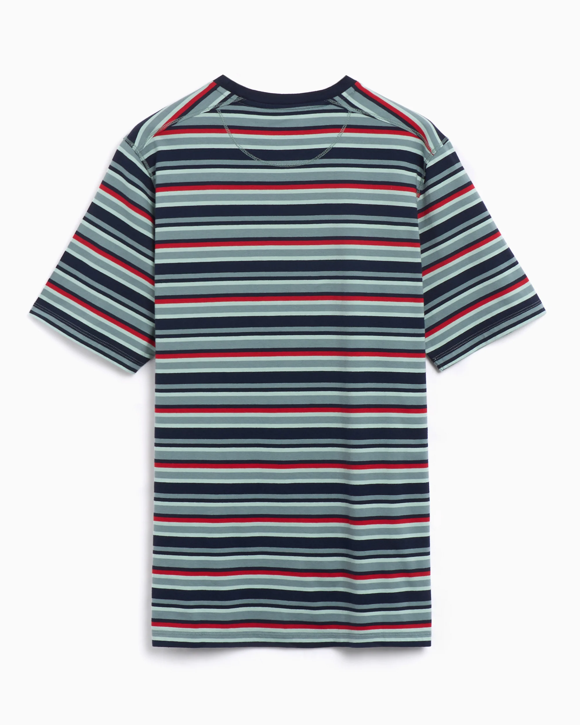 Pop Trading Company Men's Striped Pocket T-Shirt Herren-T-Shirt - Image 3