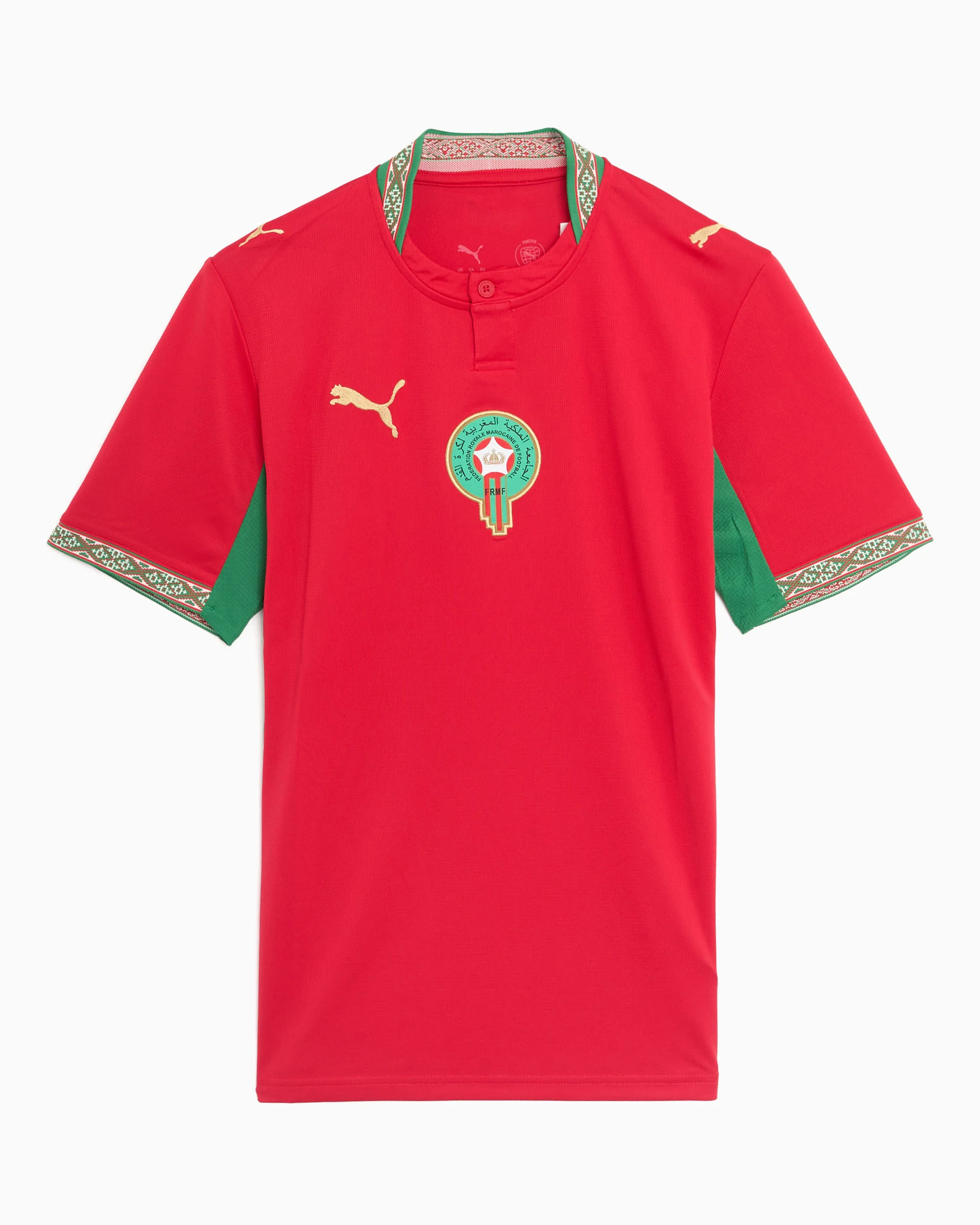 Puma Morocco Futbol Heimtrikot 2026 Herren-Jersey T-Shirt