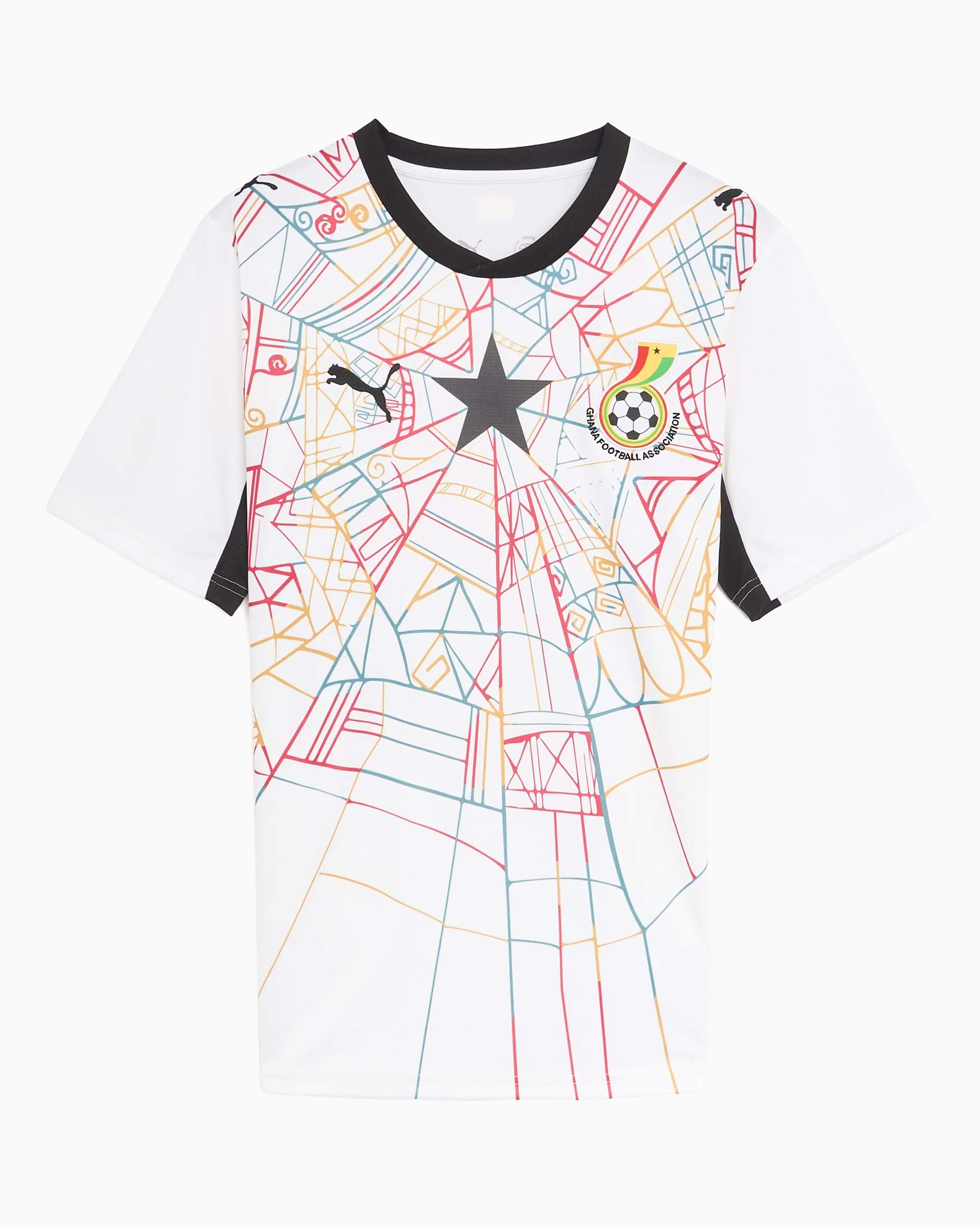 Puma Republic of Ghana Futbol Heimtrikot 2026 Herren-Jersey T-Shirt