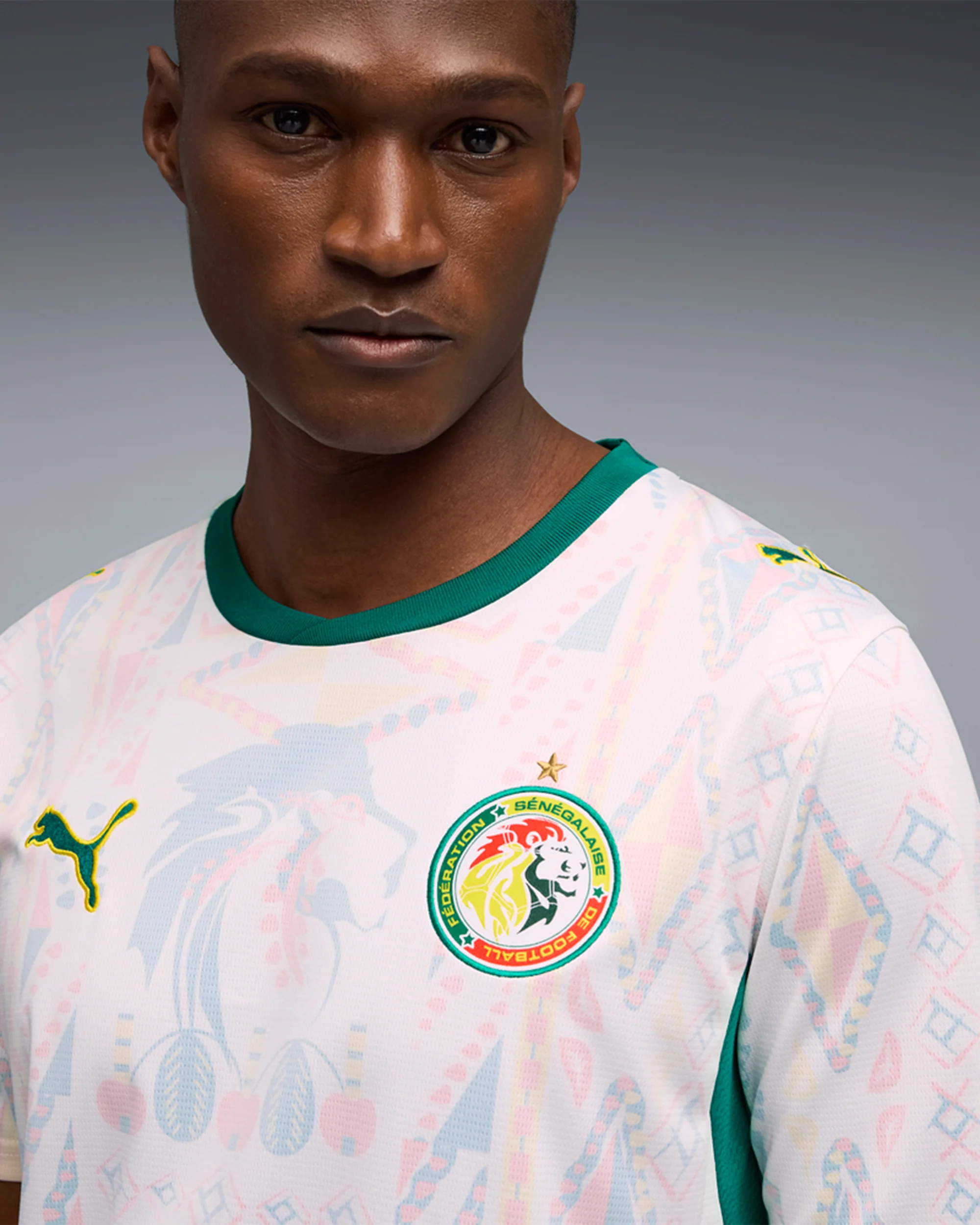 Puma Republic of Senegal Futbol Heimtrikot 2026 Herren-Jersey T-Shirt - Image 3