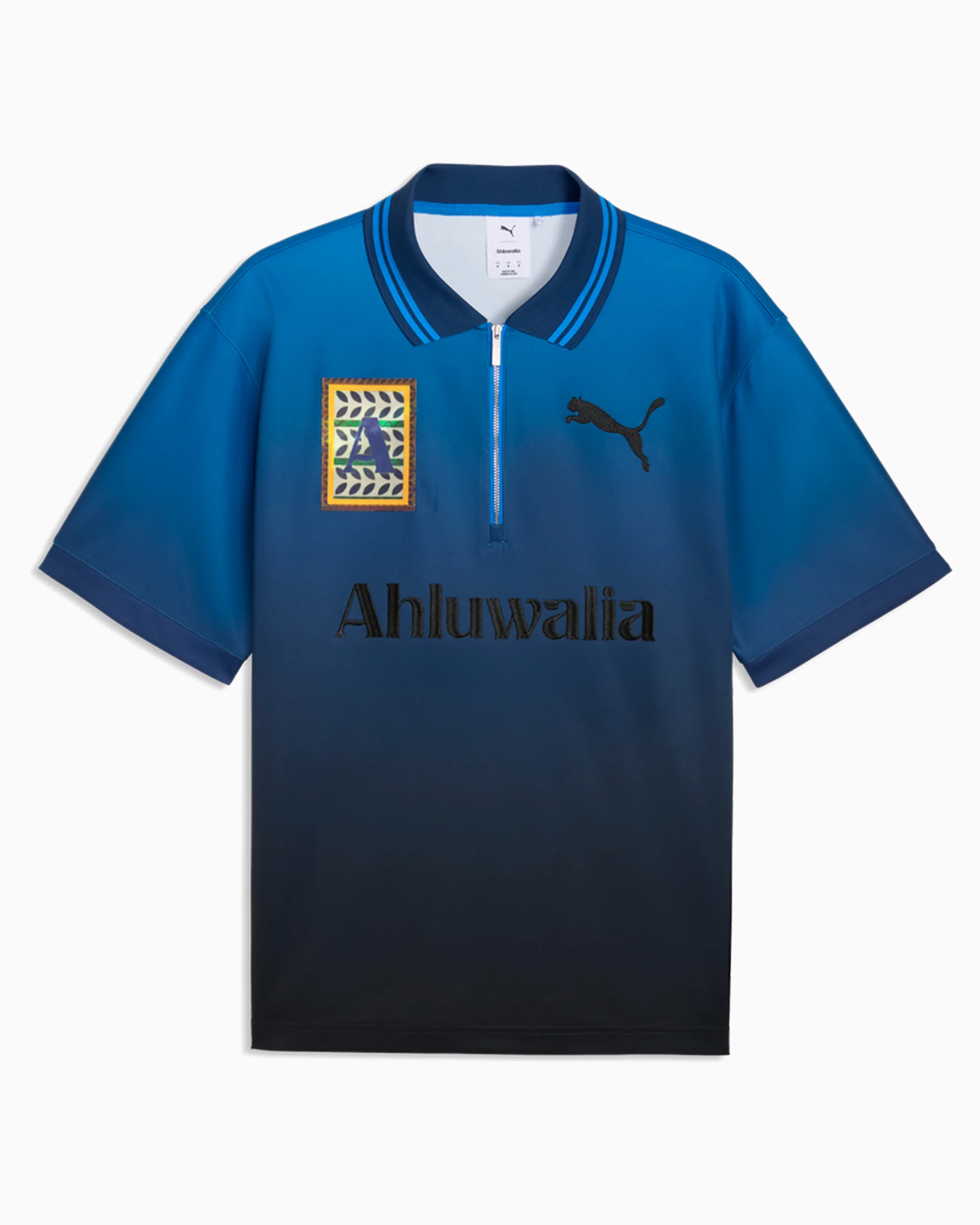 Puma x Ahluwalia Relaxed Herren-Poloshirt mit Grafik