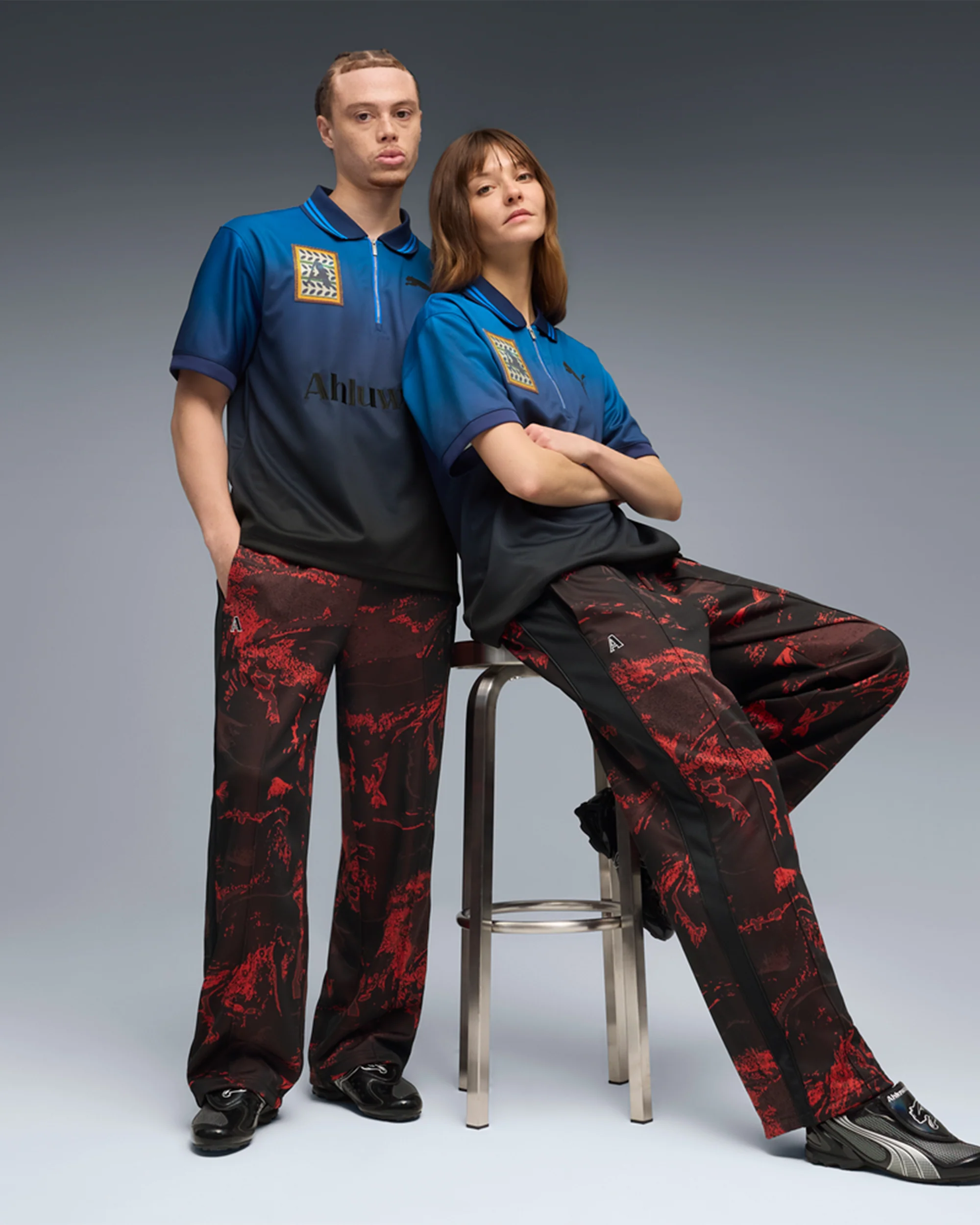 Puma x Ahluwalia Relaxed Herren-Poloshirt mit Grafik - Image 3