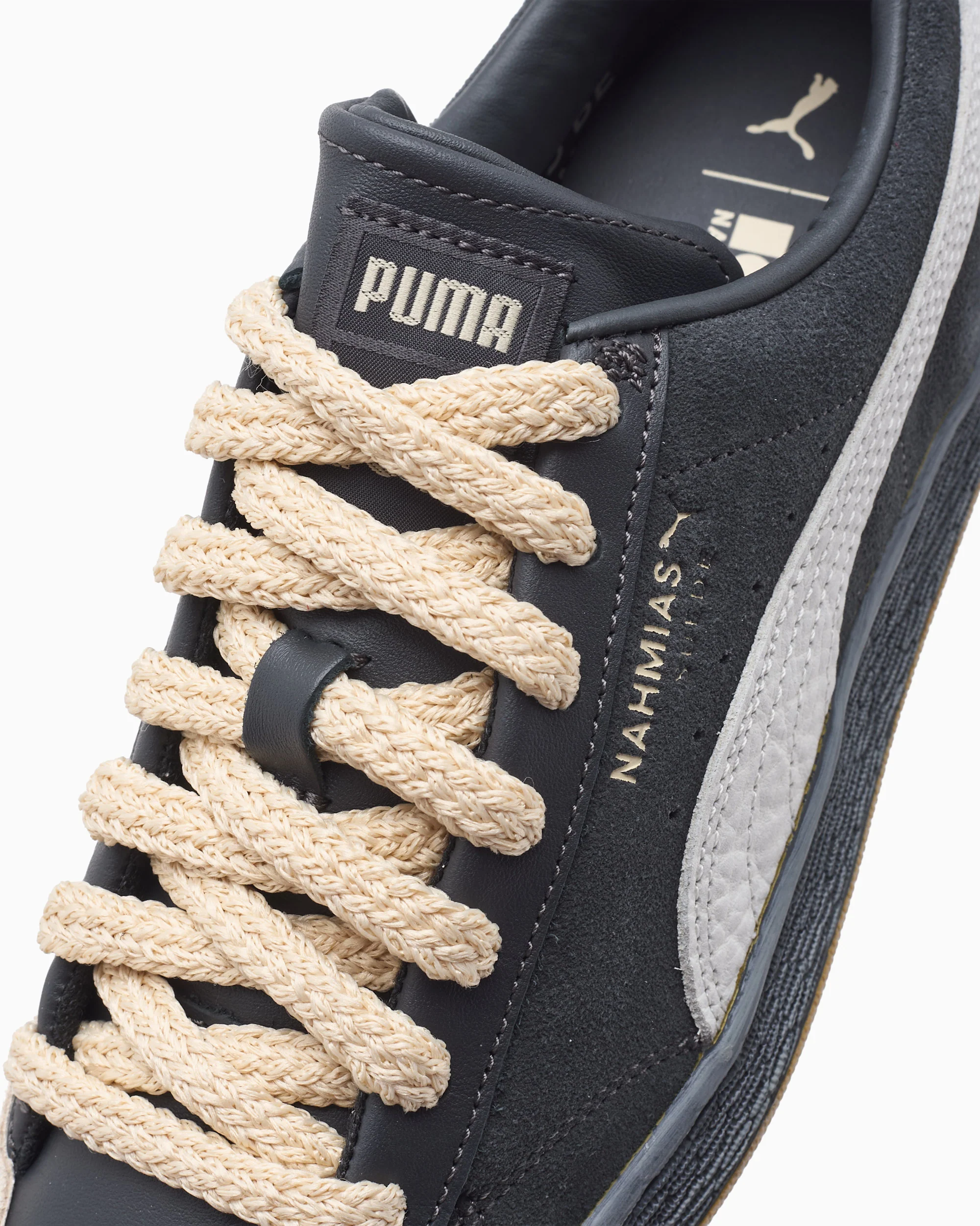 Puma x Nahmias Suede Vintage Black - Image 8