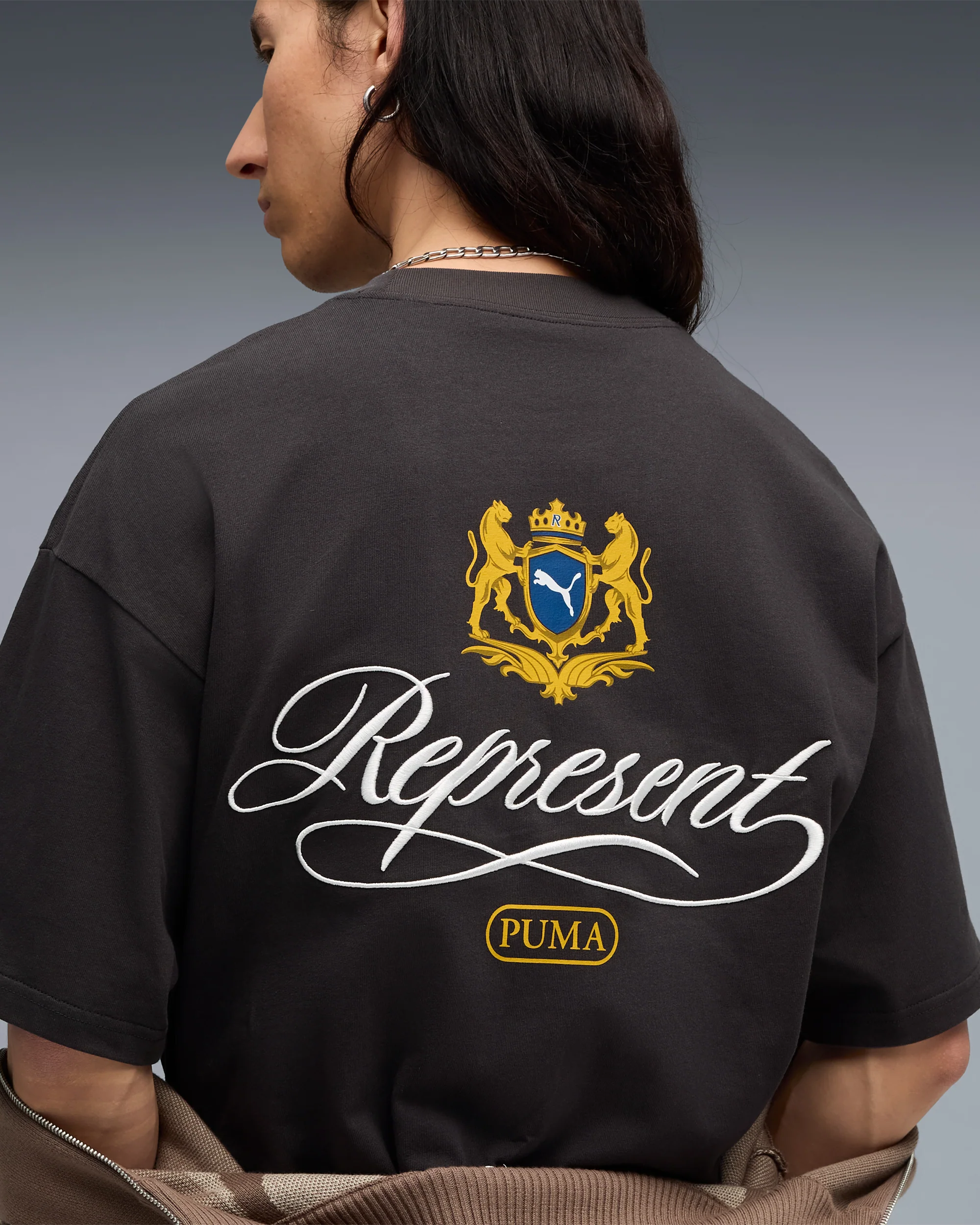 Puma x REPRESENT Unisex T-Shirt mit Grafik - Image 5