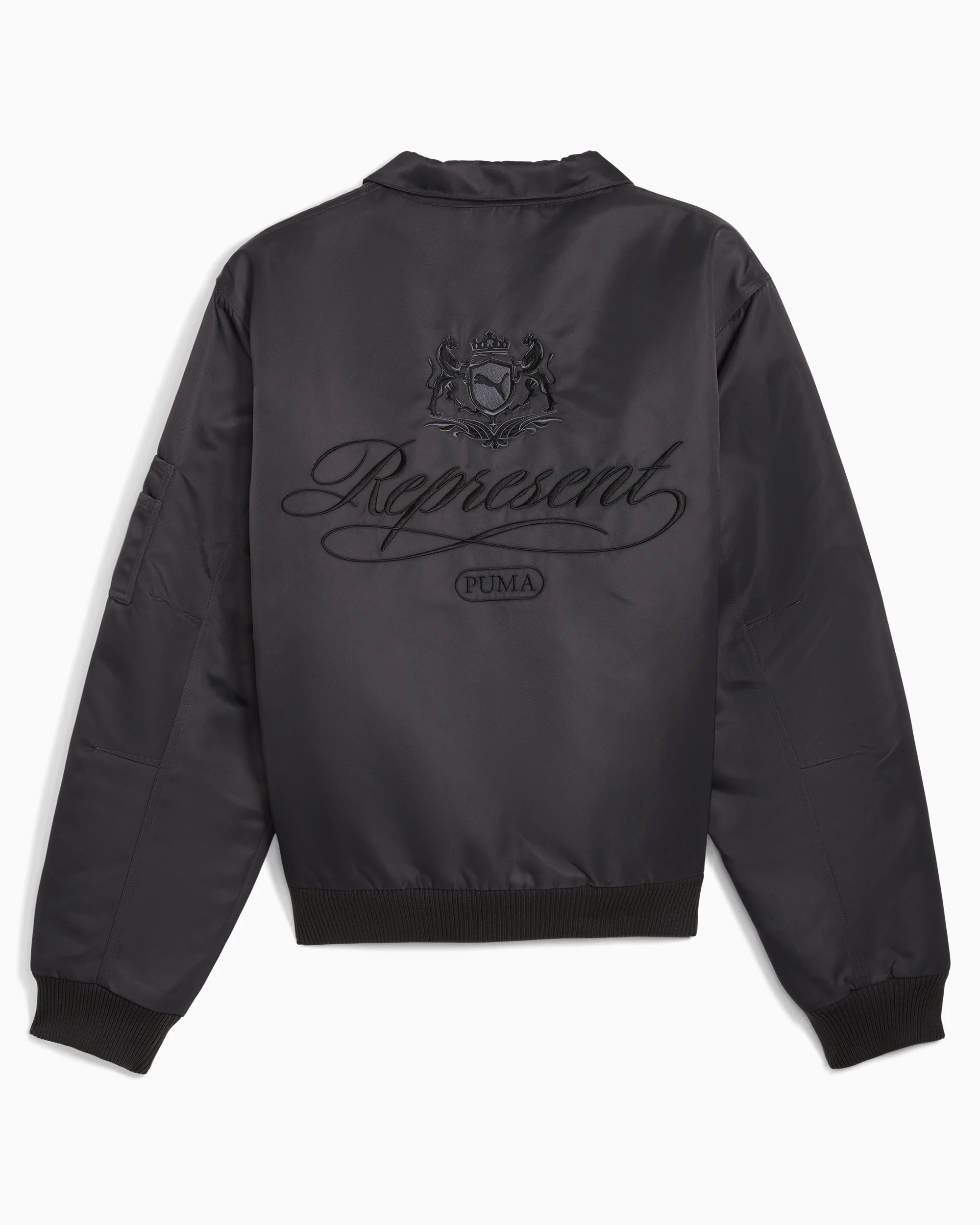 Puma x REPRESENT Unisex Bomberjacke mit Logo - Image 7