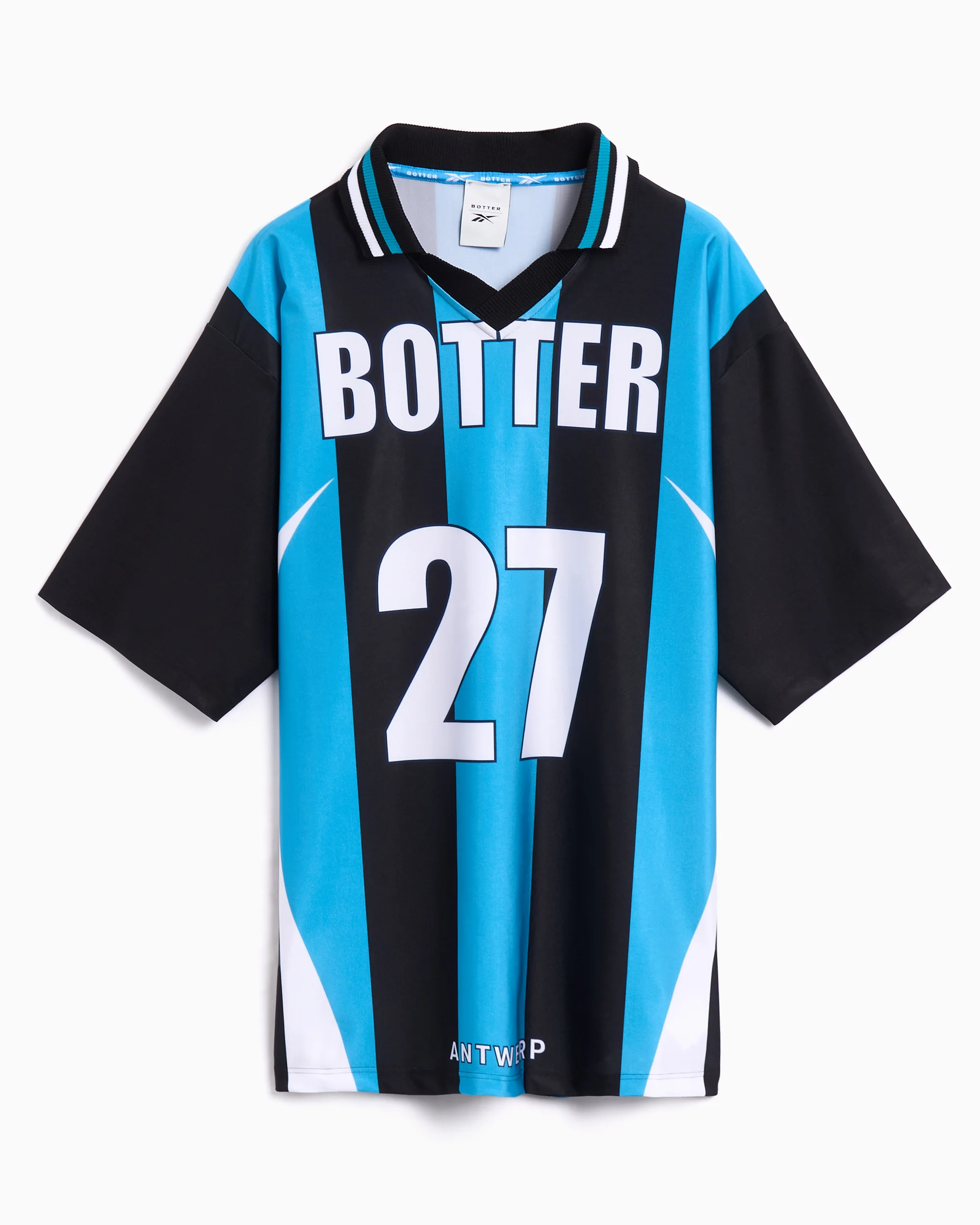 Reebok x Botter Reverse Herren-Jersey T-Shirt mit Streifen