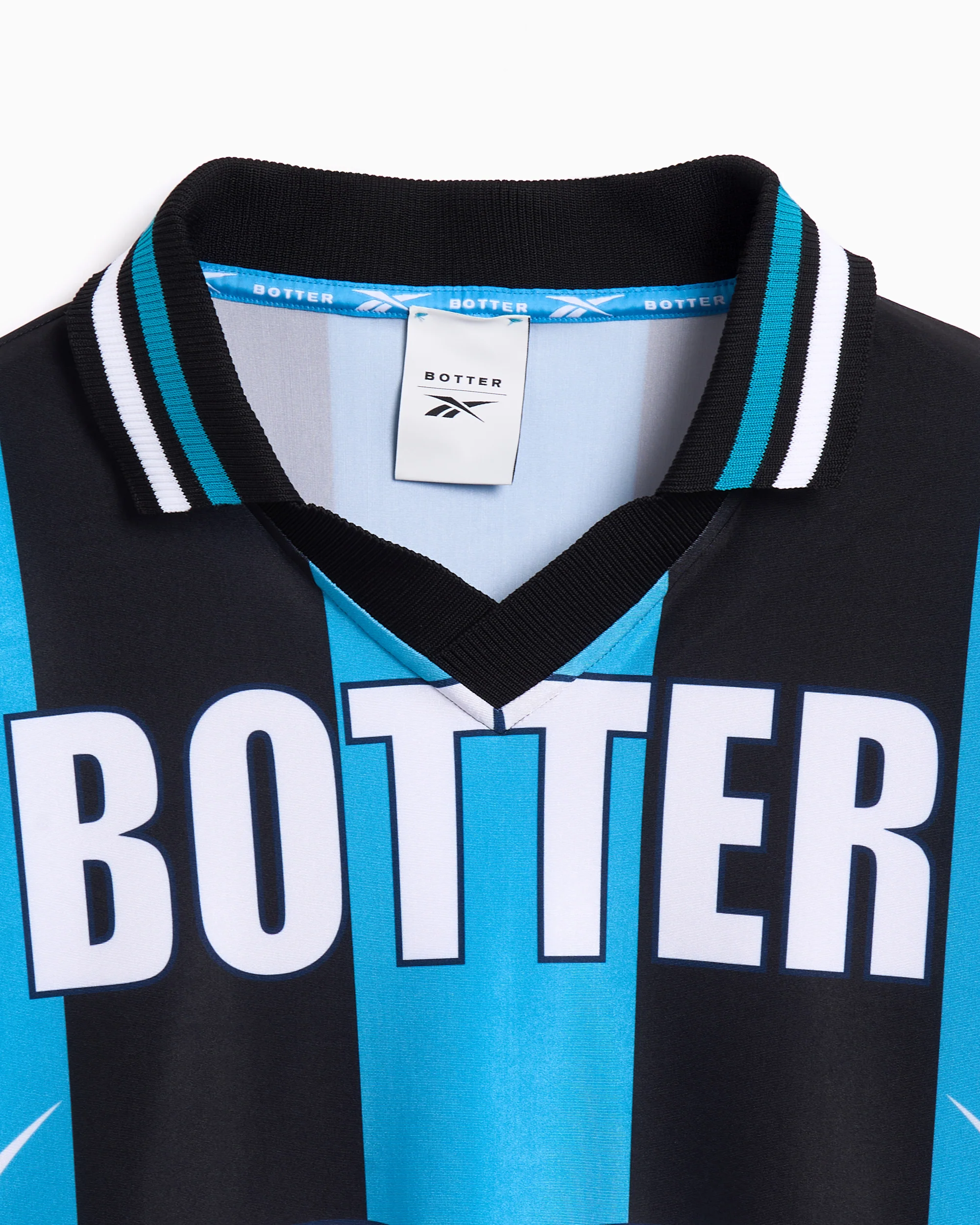 Reebok x Botter Reverse Herren-Jersey T-Shirt mit Streifen - Image 2