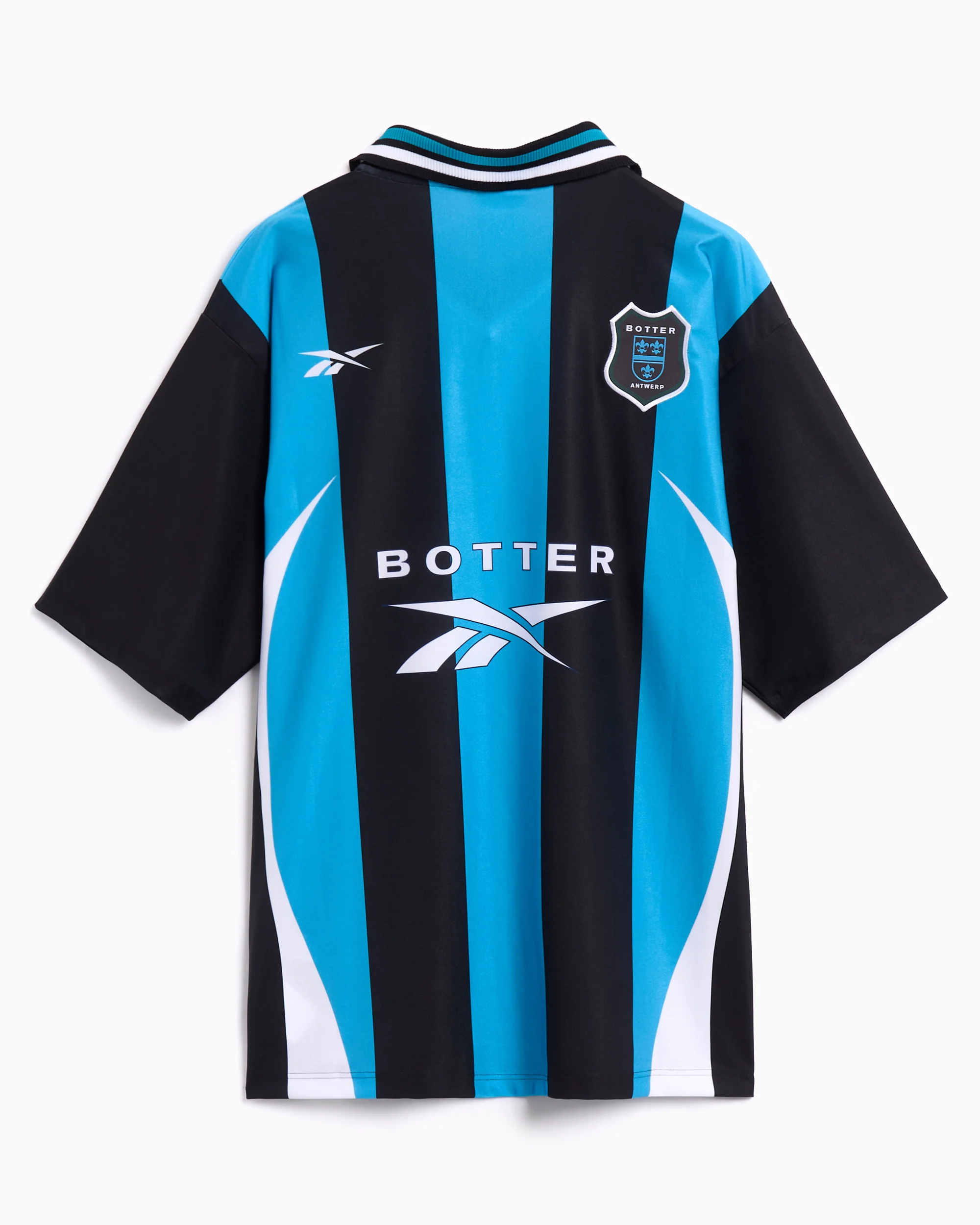 Reebok x Botter Reverse Herren-Jersey T-Shirt mit Streifen - Image 3