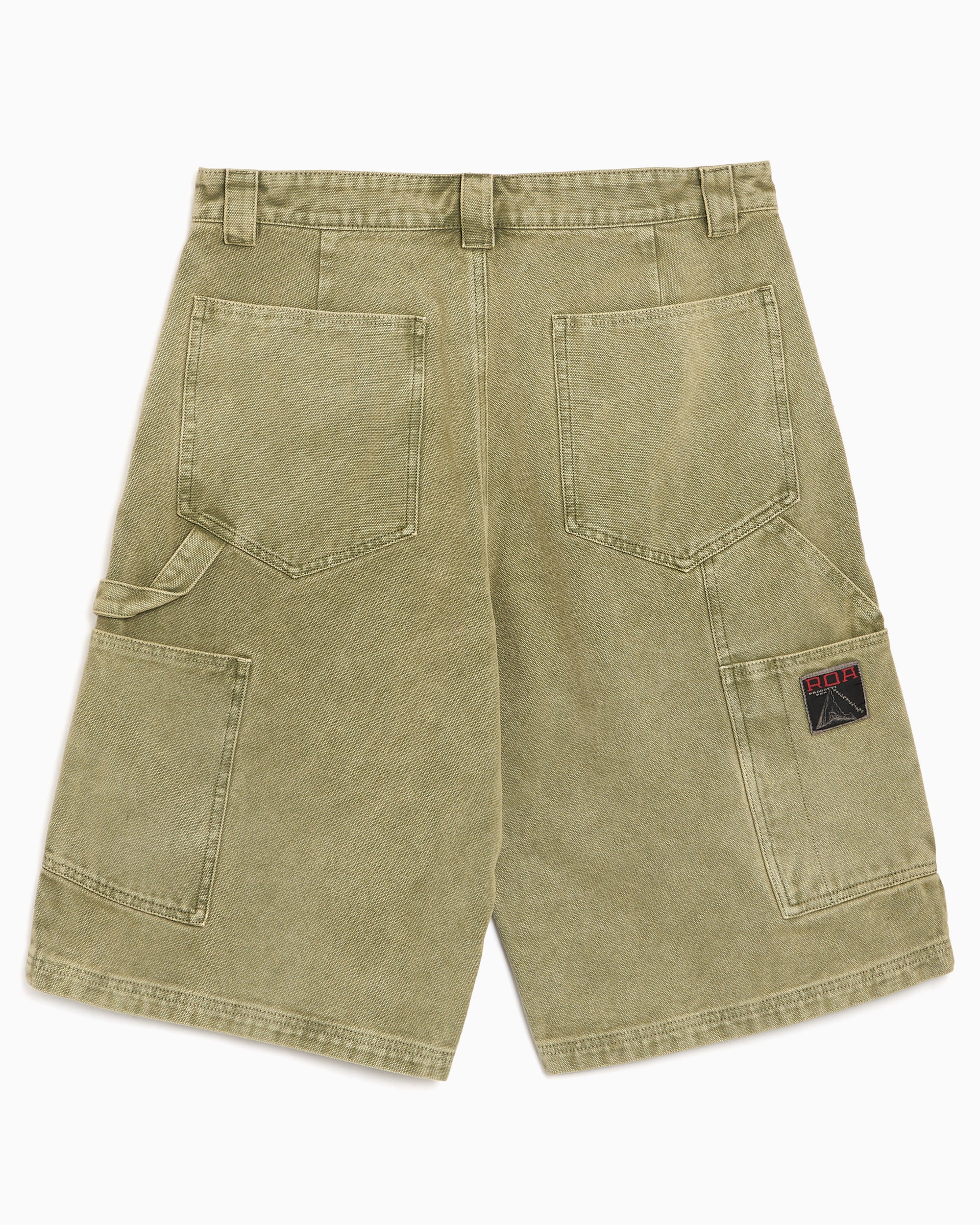 ROA Ash Canvas Cargo Relaxed Herren-Shorts - Image 3