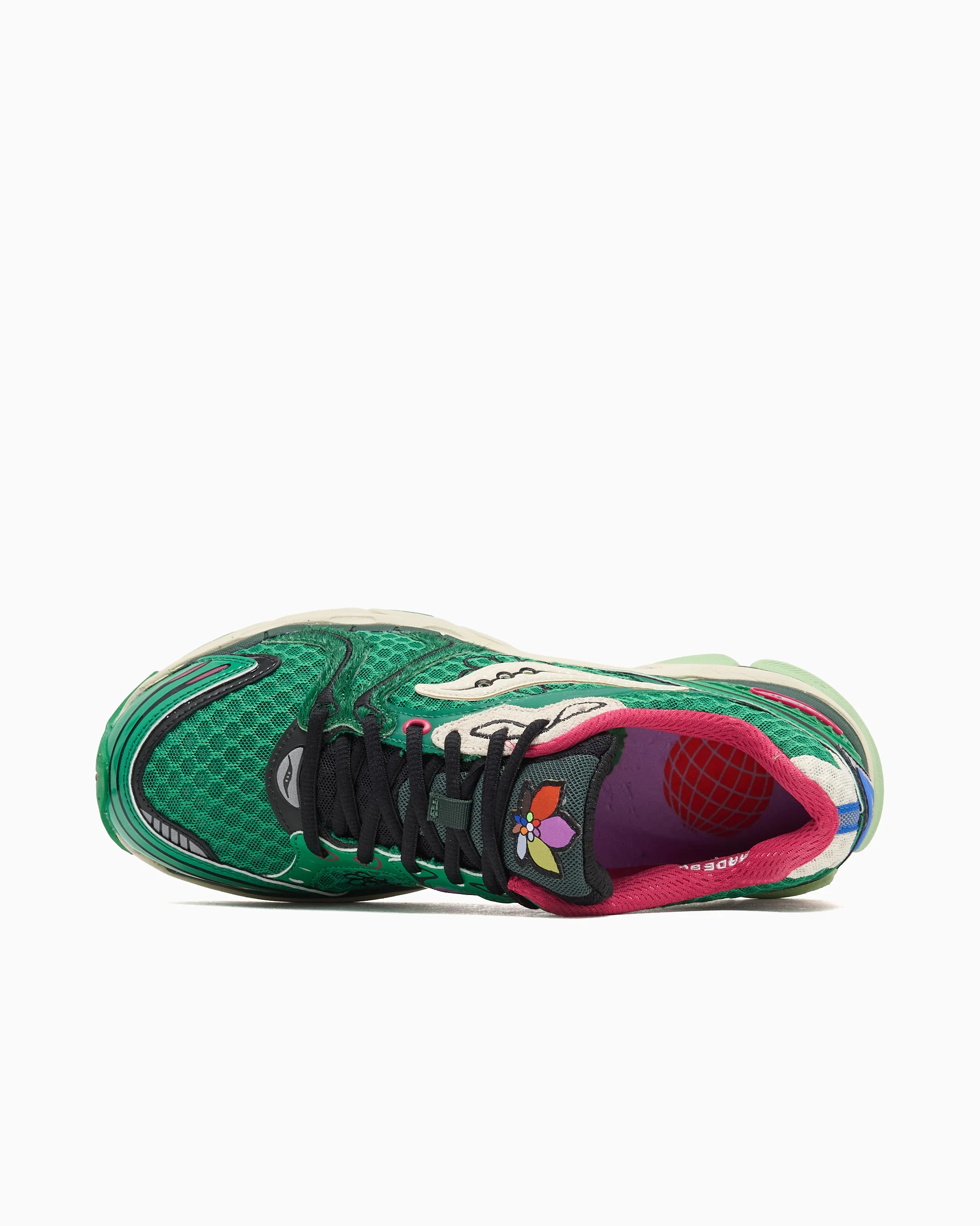 Saucony x Jae Tips Progrid Triumph 4 "Flower Grow Uptown: Sugar Maple" - Image 4