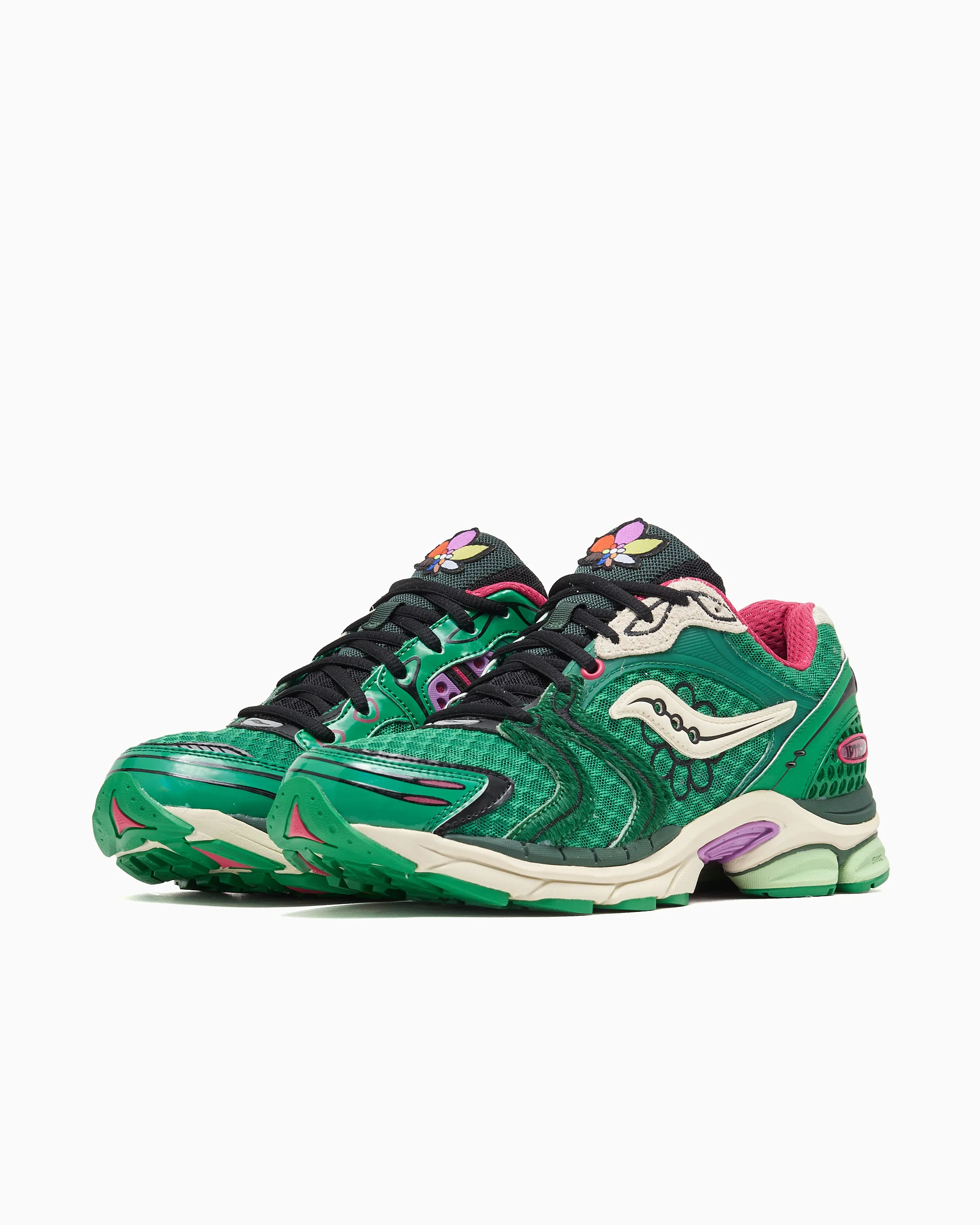 Saucony x Jae Tips Progrid Triumph 4 "Flower Grow Uptown: Sugar Maple" - Image 5