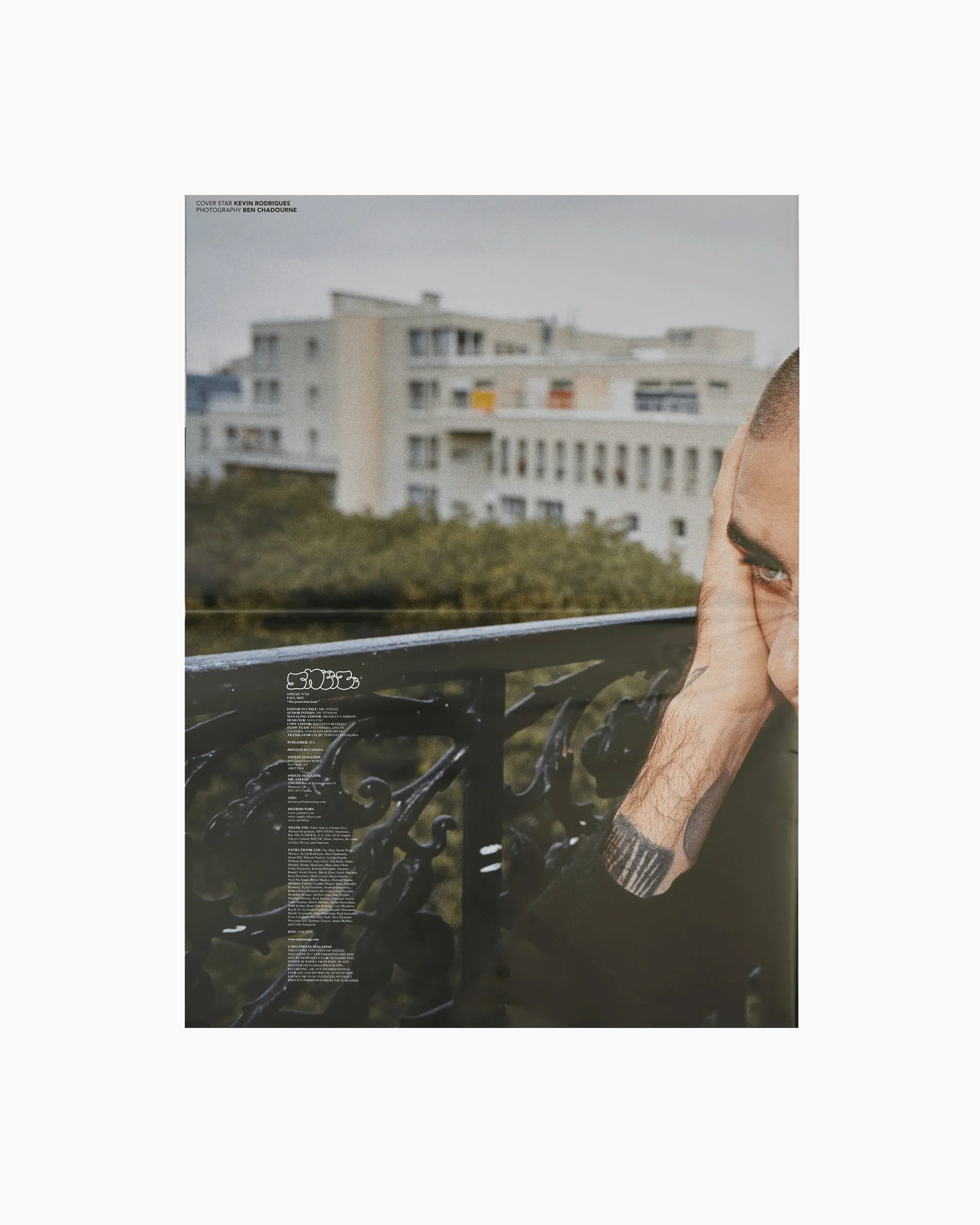 SNEEZE MAGAZINE Issue N°54 "The Protection Issue" - Image 2