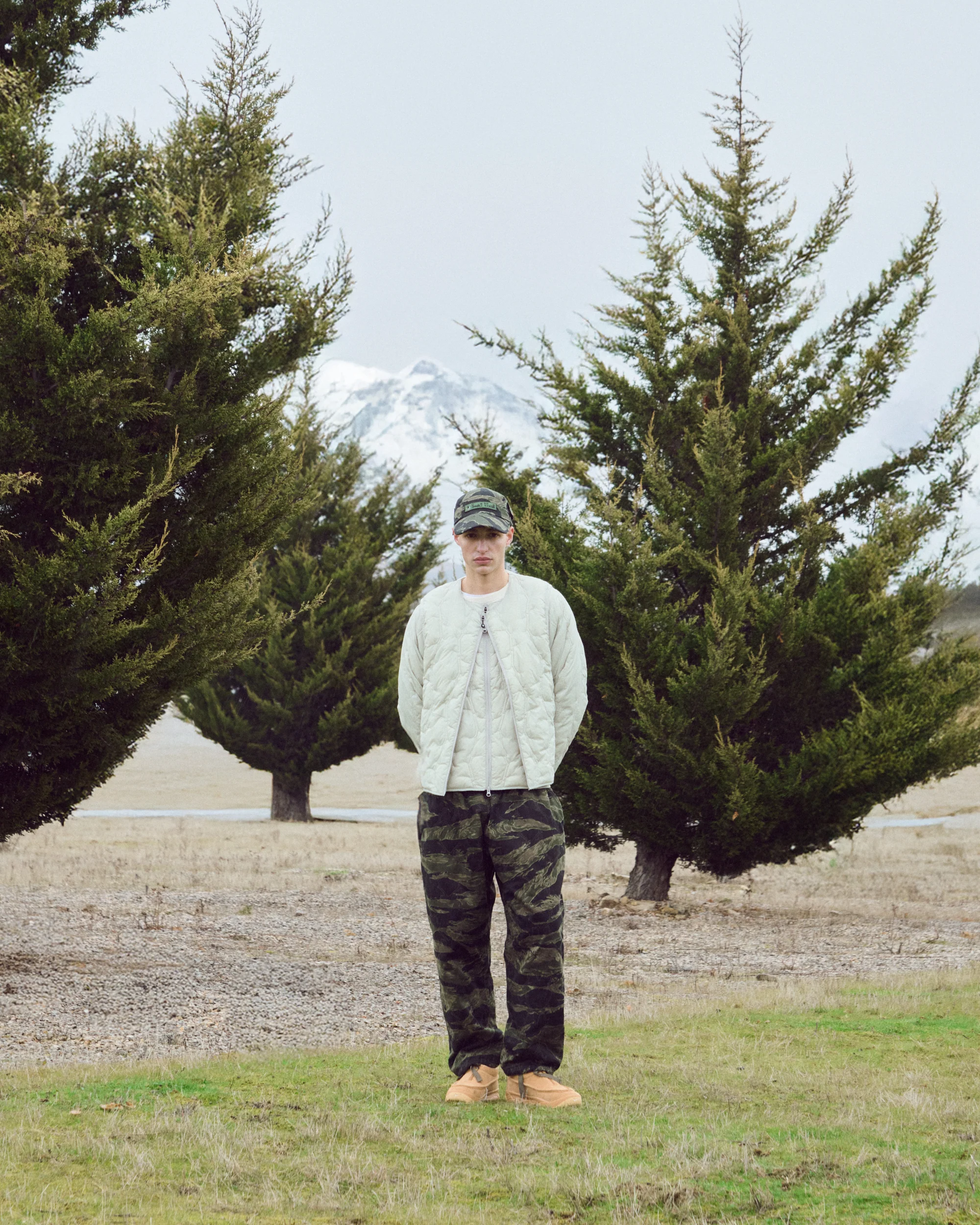 South2 West8 5 Panel Camo Unisex Cap - Image 2