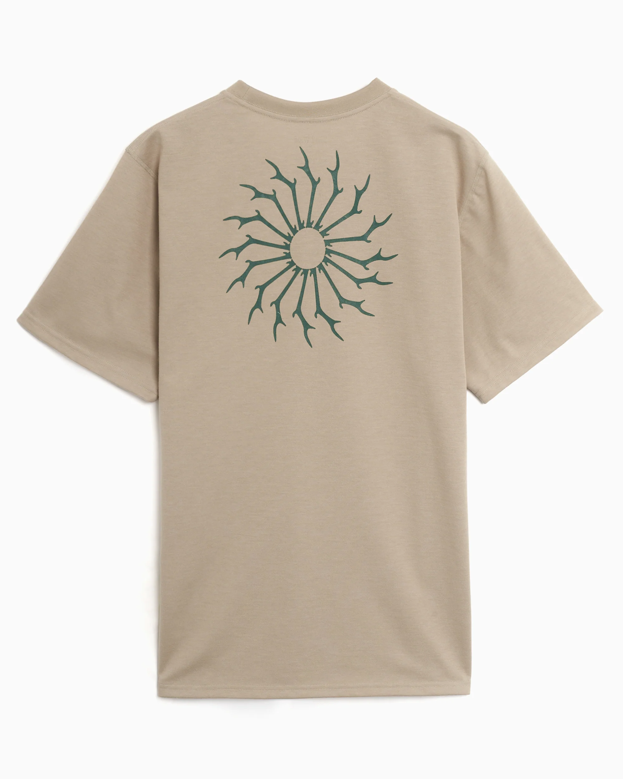 South2 West8 Round Pocket Herren-T-Shirt mit Logo - Image 3
