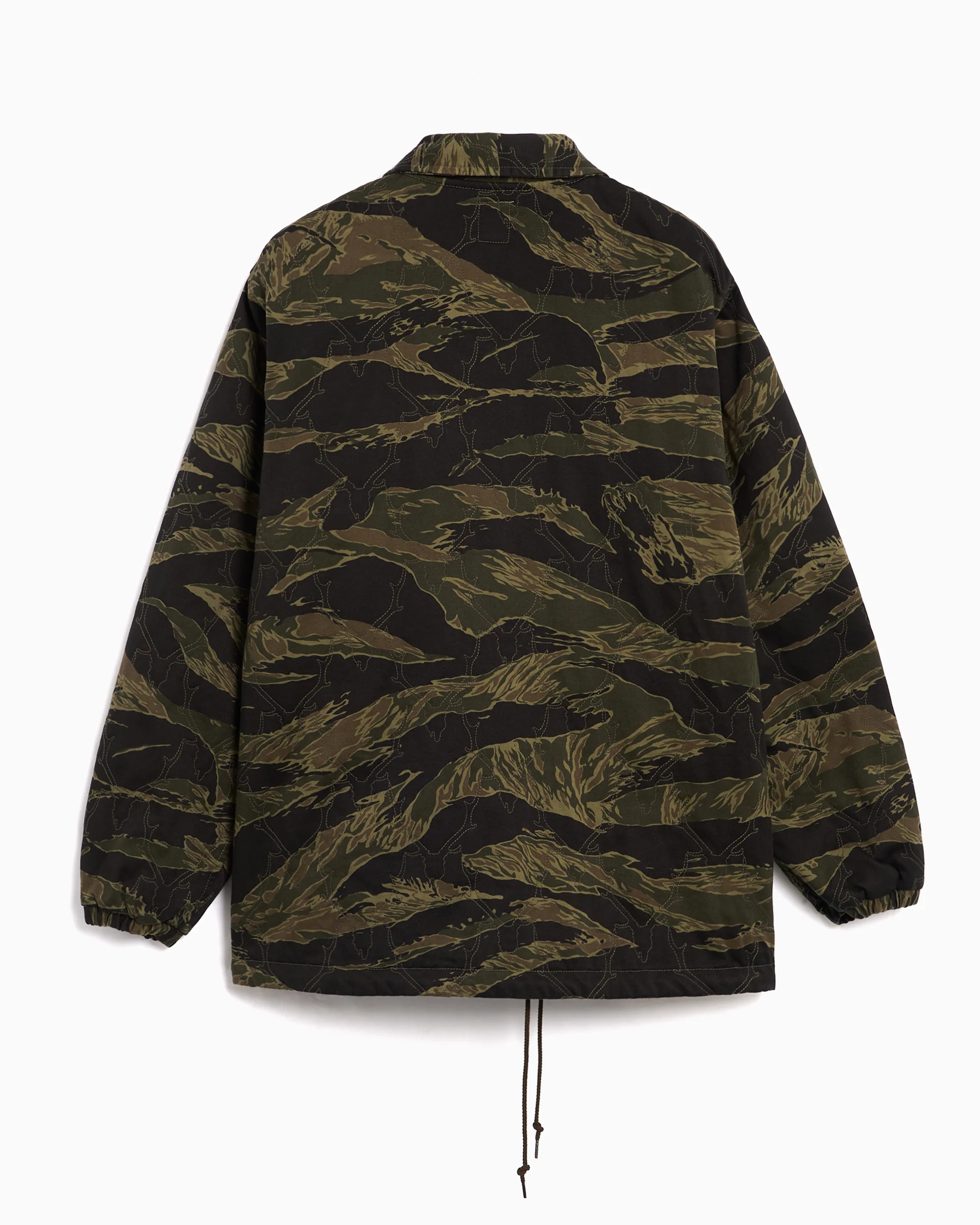 South2 West8 Skull Quilting Relaxed Herren-Steppjacke mit Camo-Print - Image 3