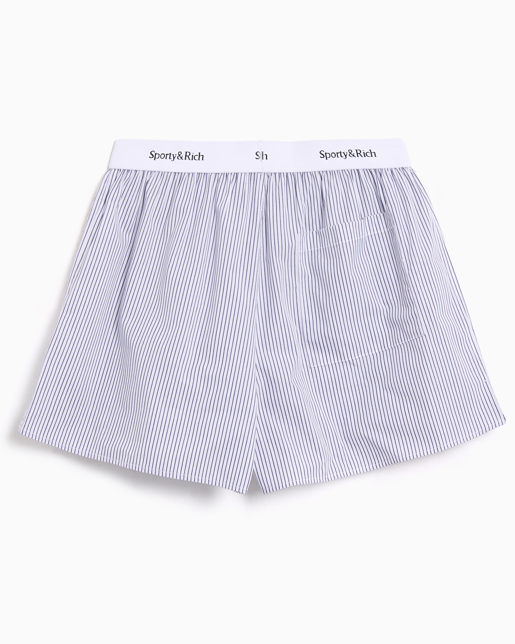 Sporty & Rich x 47 Brand Yankees Serif Boxer Unisex Shorts - Image 3