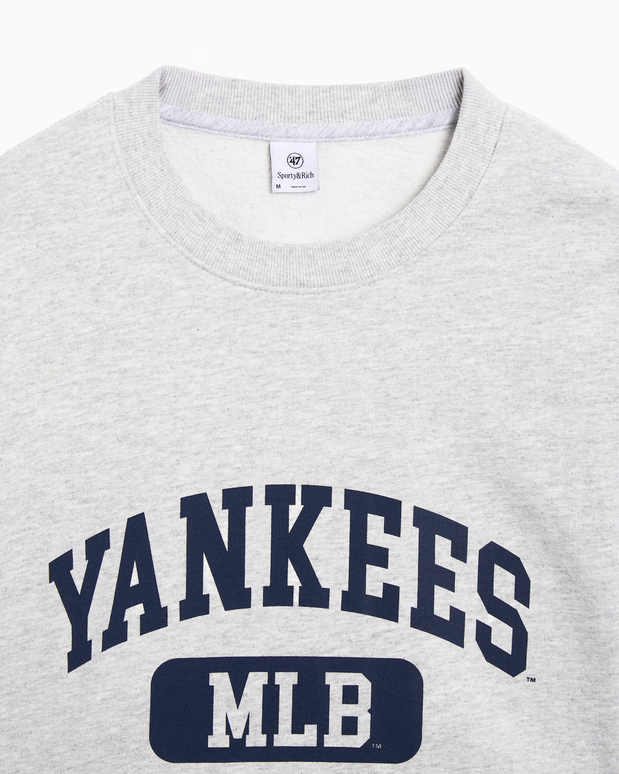 Sporty & Rich x 47 Brand Yankees Ivy Unisex Sweatshirt mit Logo - Image 2