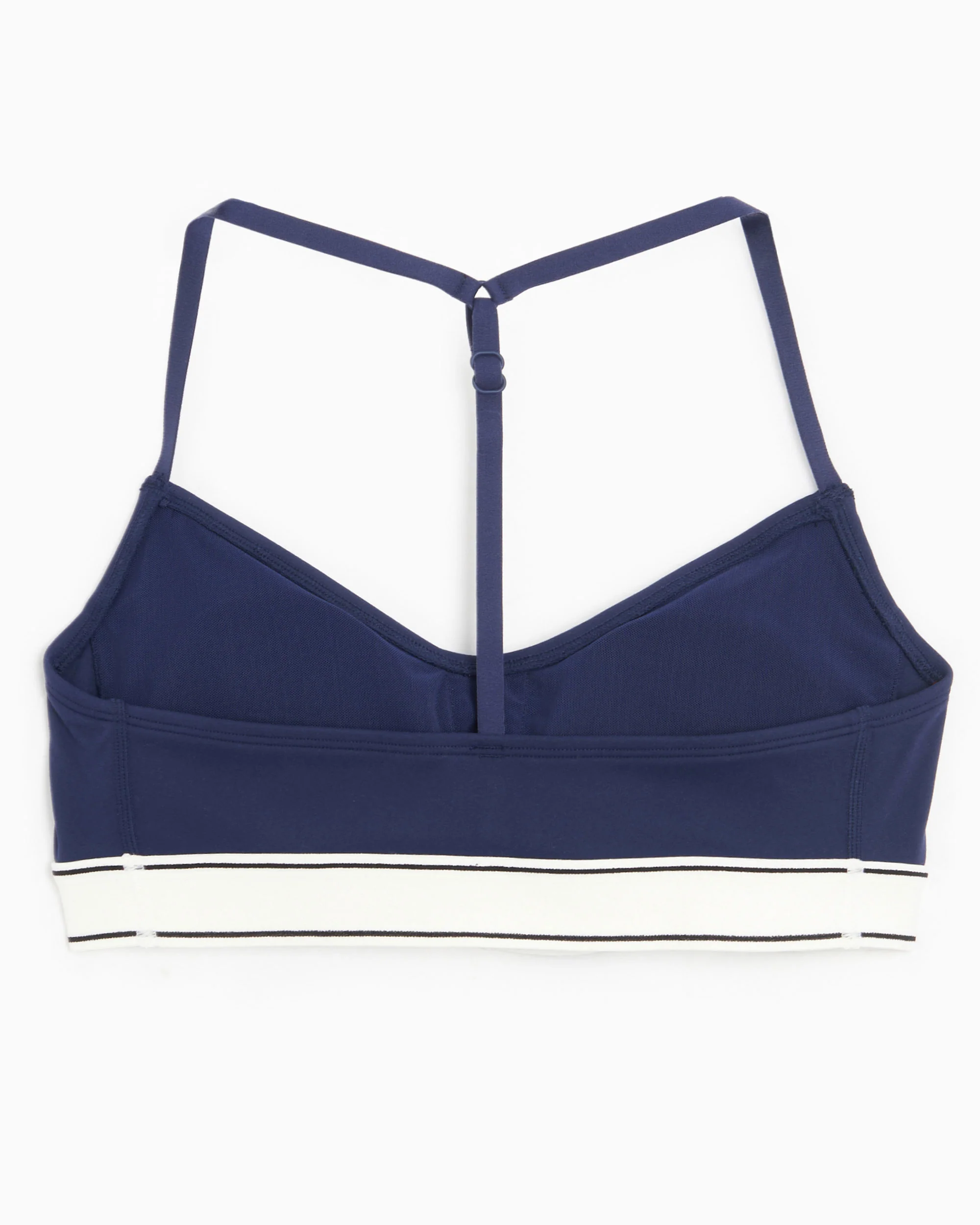 Sporty & Rich Serif Logo Sports Women's Bra Damen-Unterwäsche - Image 4