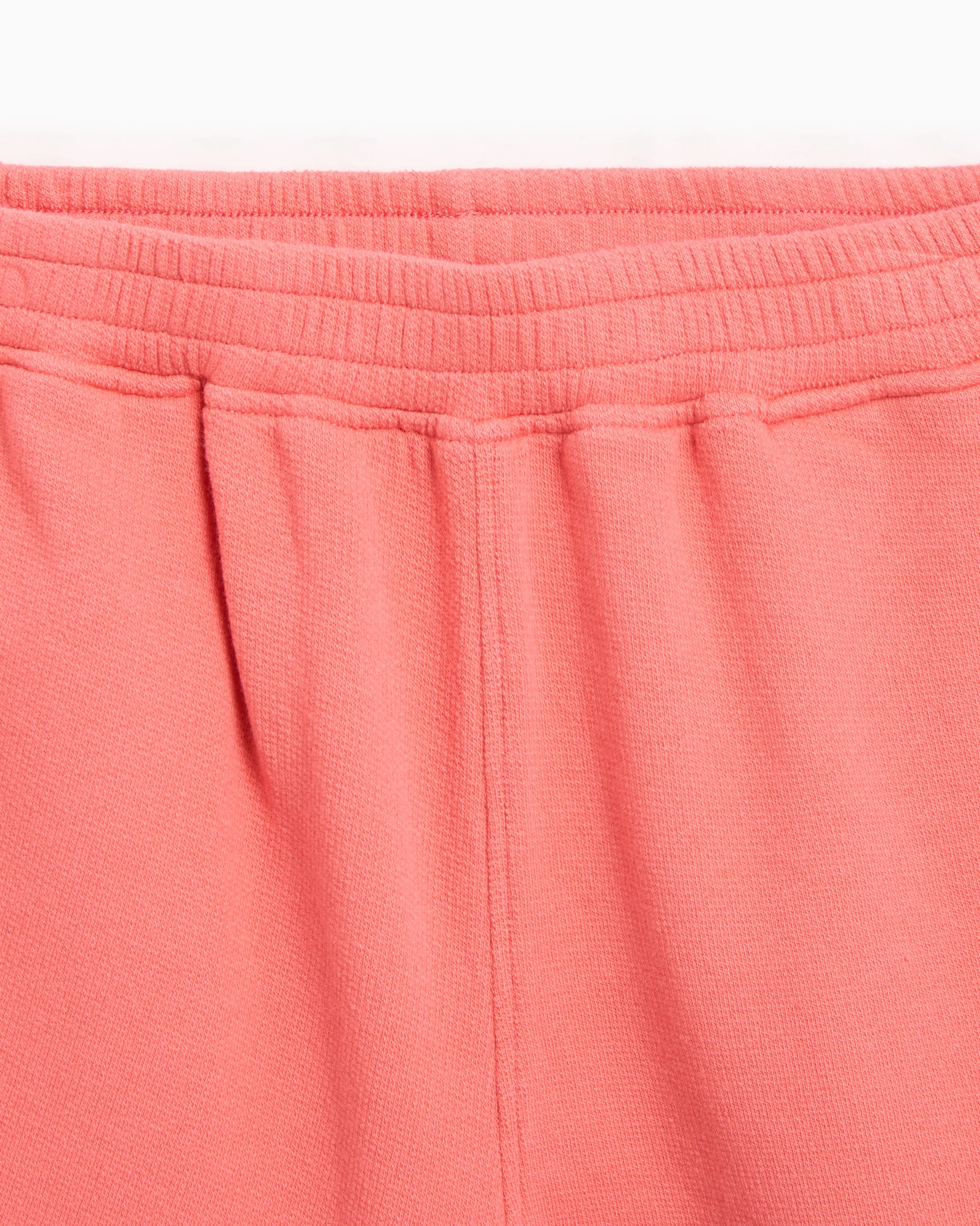 Sporty & Rich Serif Logo Unisex Soft Gym Shorts Unisex Shorts - Image 3