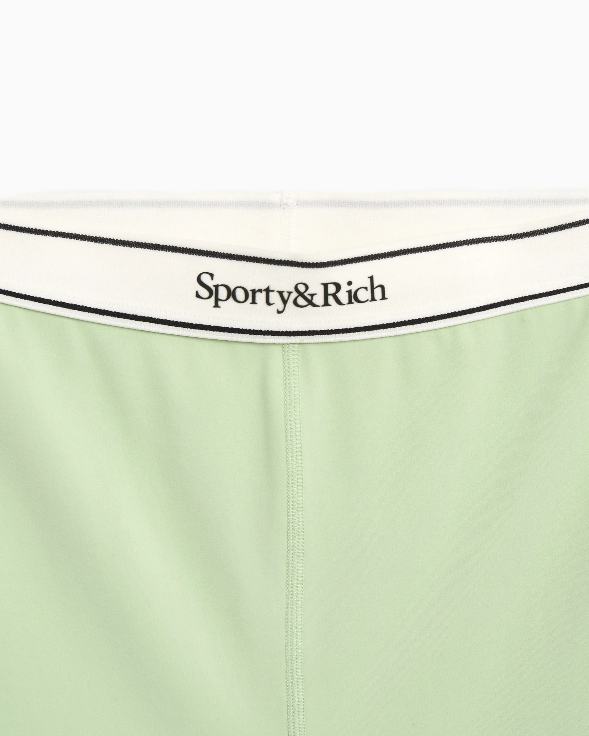 Sporty & Rich Serif Logo Women's Biker Shorts Damen-Shorts - Image 2