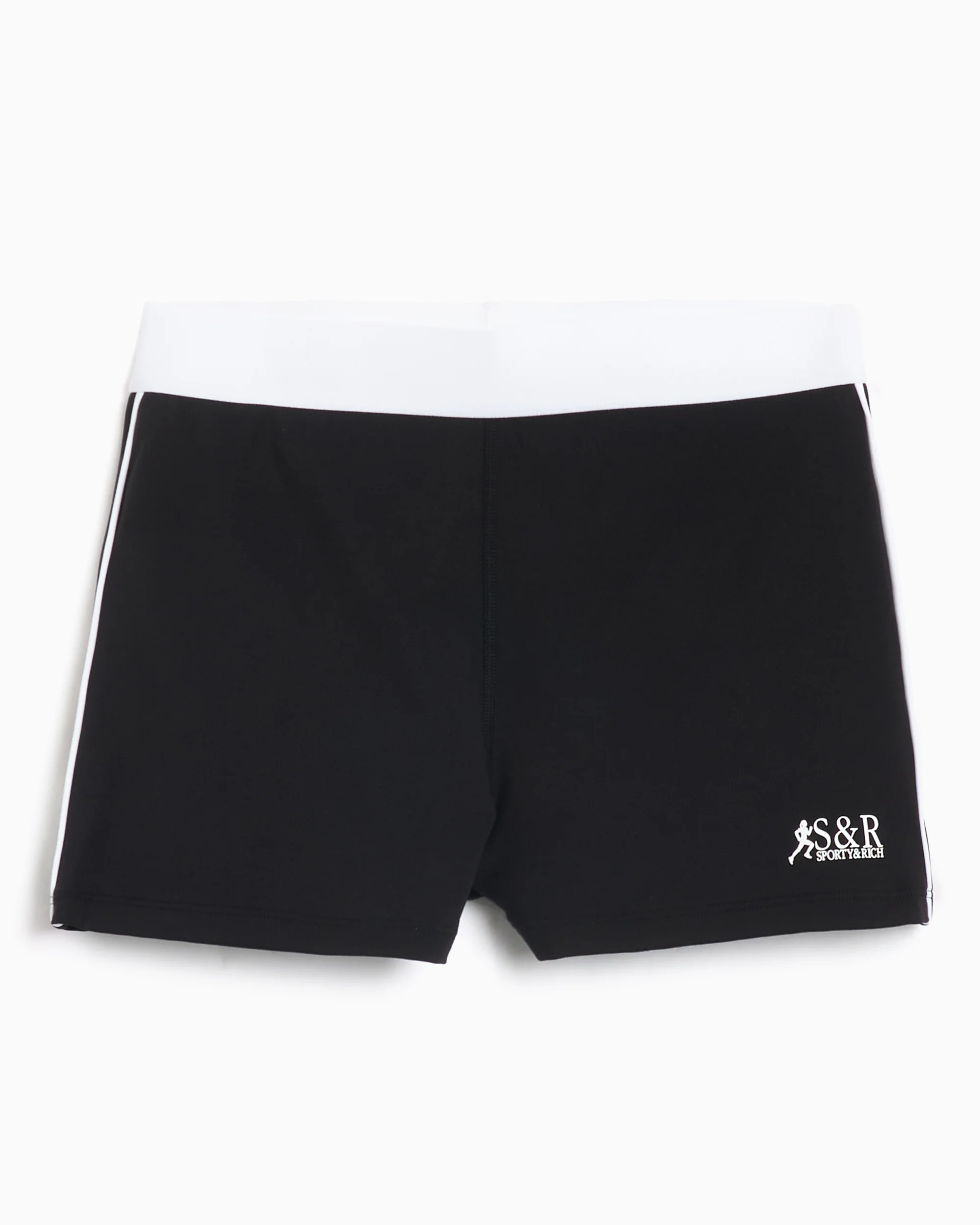 Sporty & Rich SR Runner Active Women's Shorts Slim Damen-Shorts