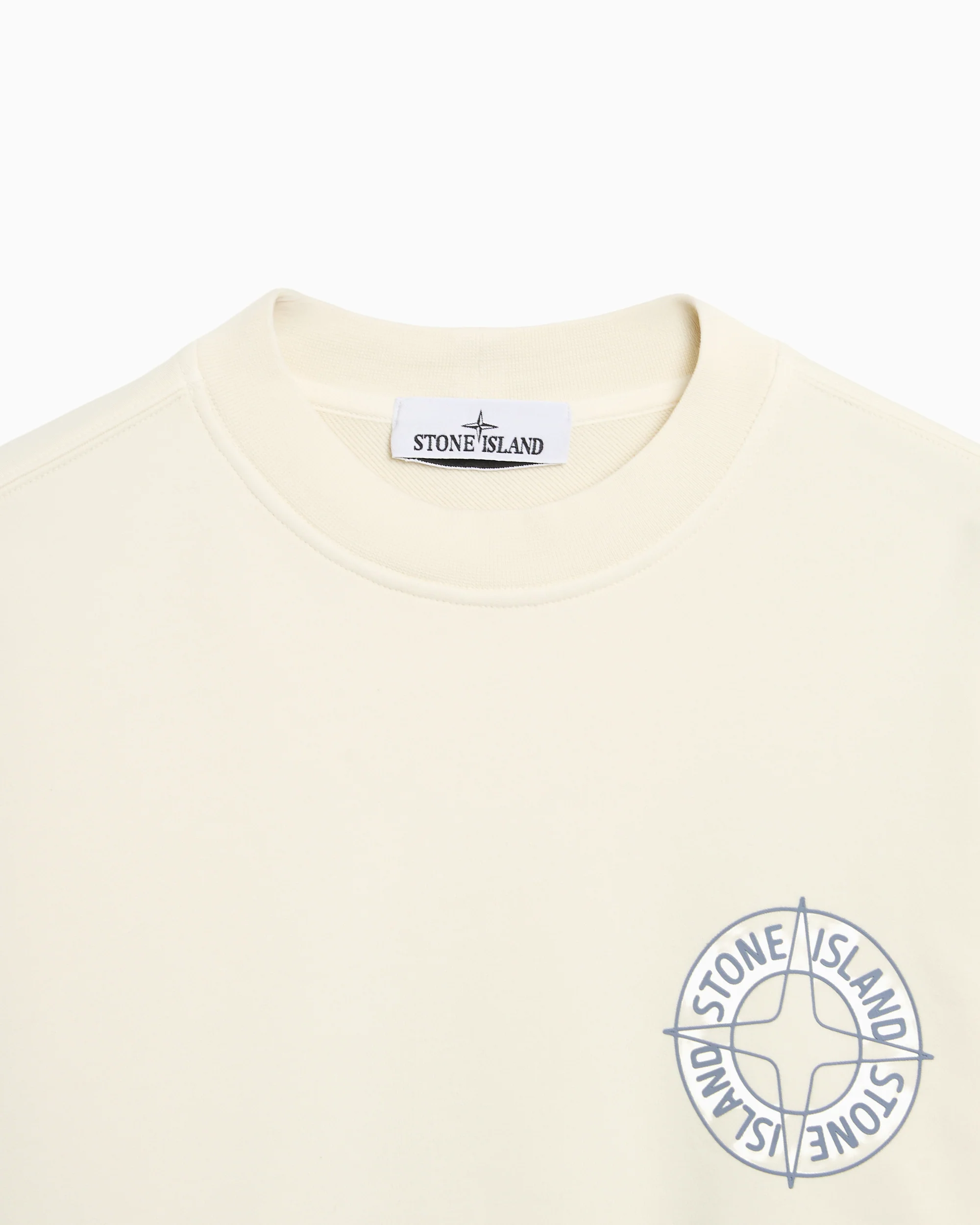 Stone Island Fleece Herren-Sweatshirt mit Logo - Image 2
