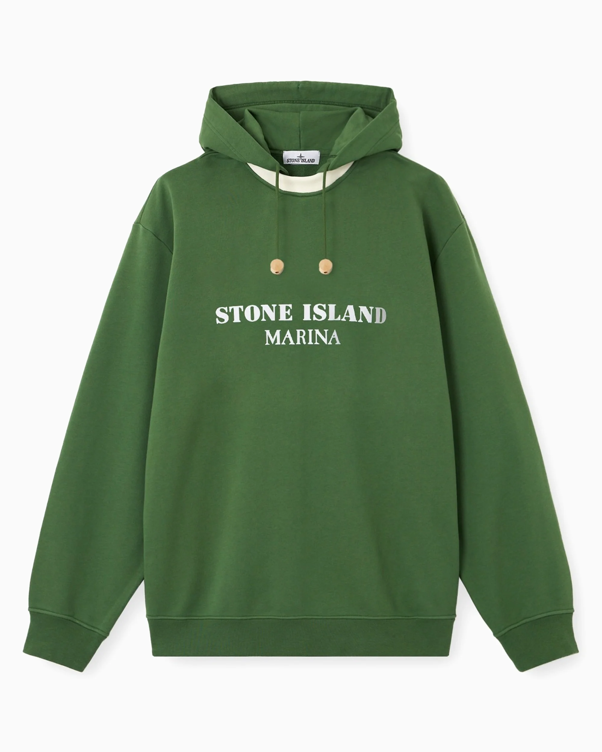 Stone Island Marina Relaxed Herren-Hoodie mit Logo