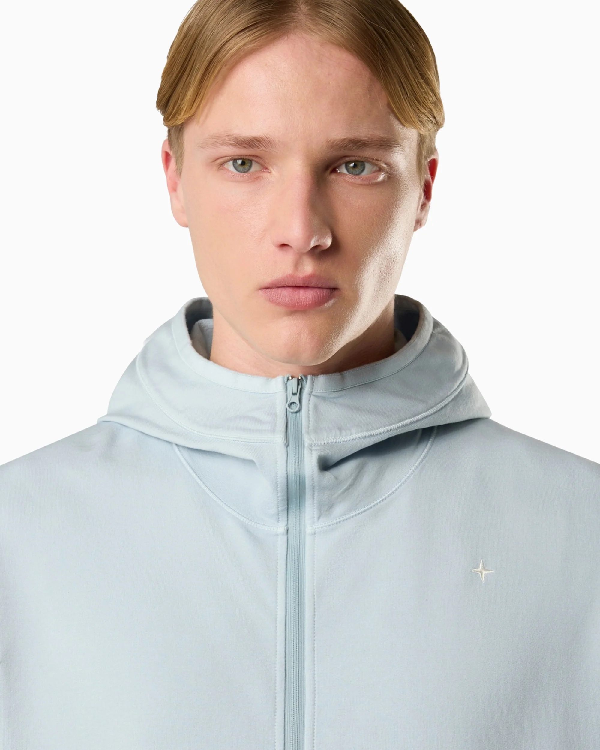 Stone Island Stellina Mit Kapuze Herren-Sweatshirt mit Reißverschluss - Image 4