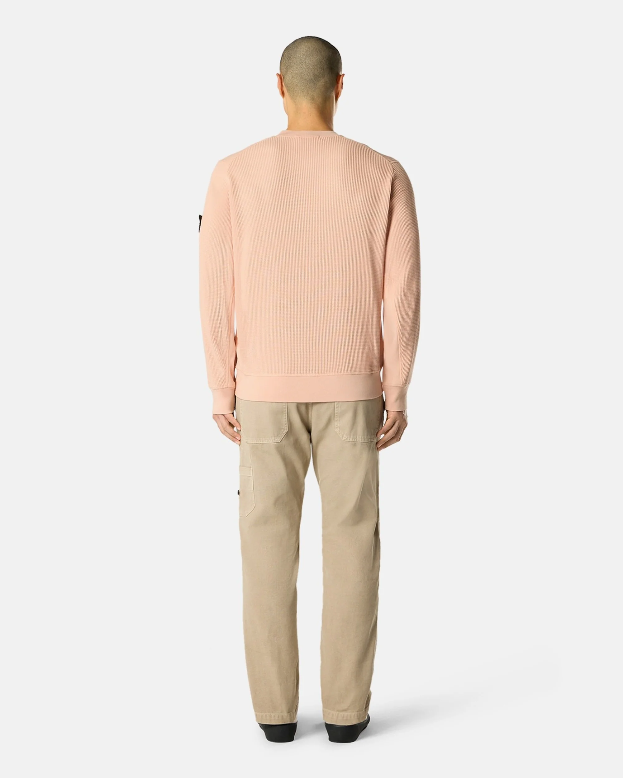 Stone Island Waffle Herren-Sweatshirt - Image 4