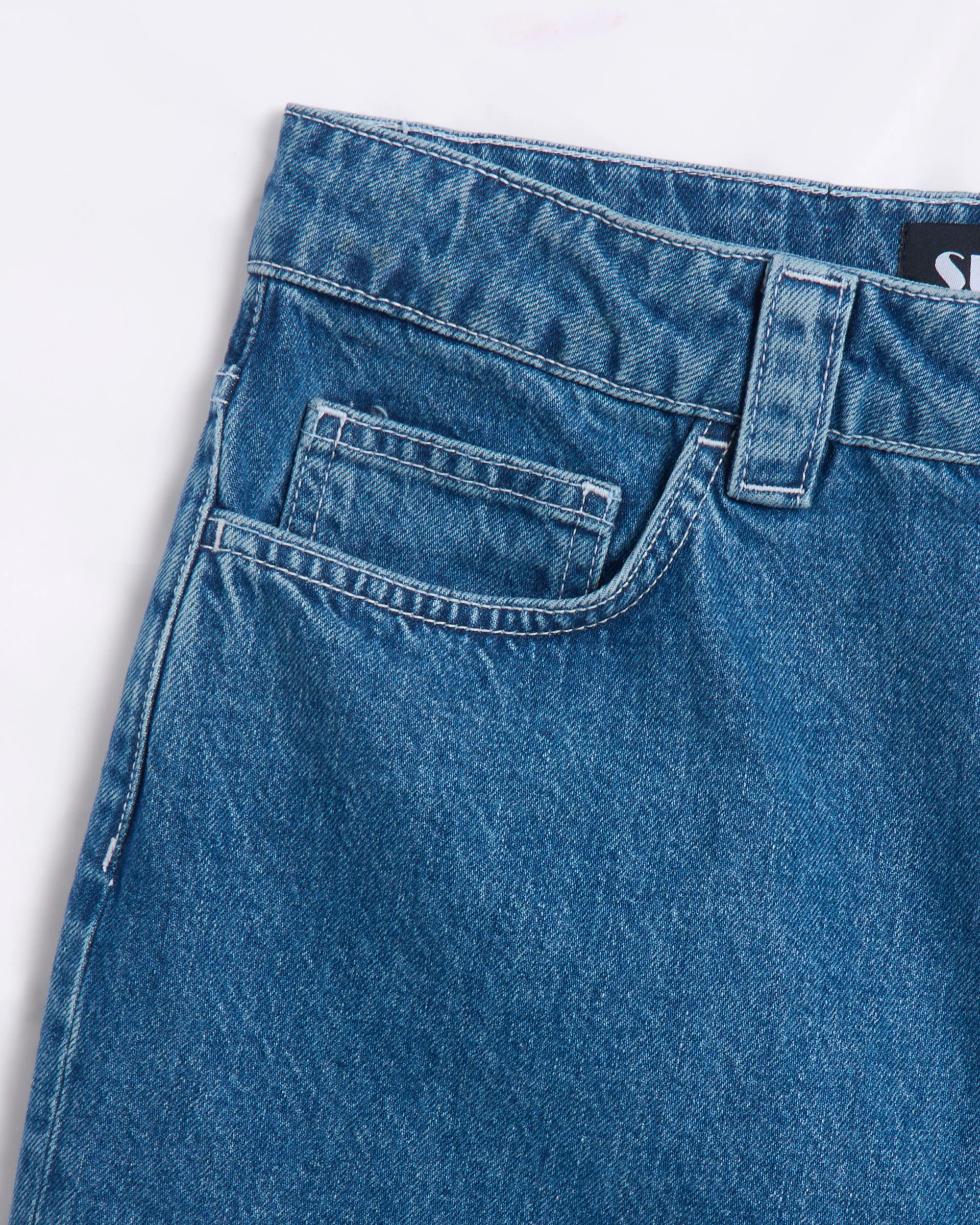 Sunnei Classic Men's Denim Shorts Relaxed Herren-Shorts - Image 3
