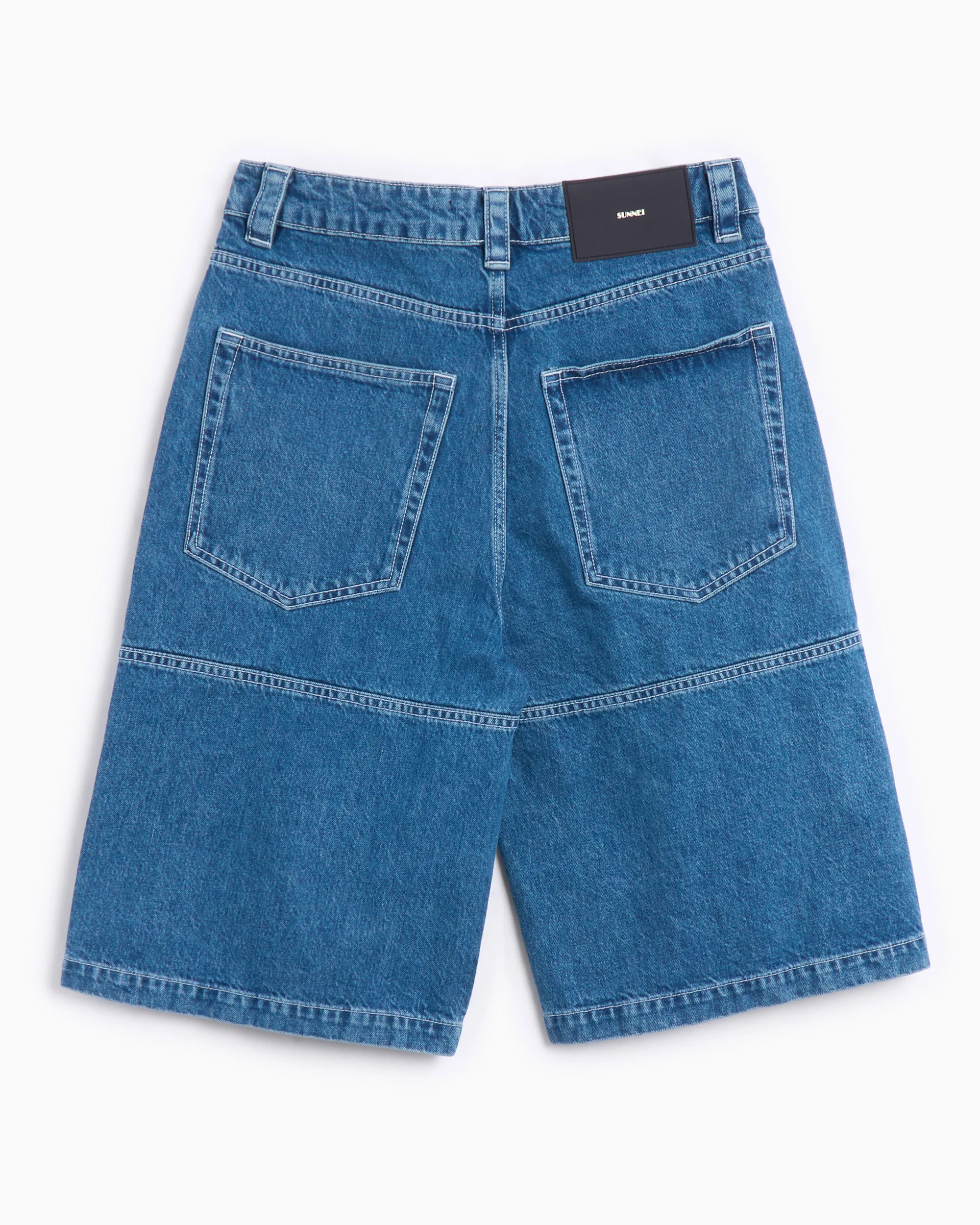 Sunnei Classic Men's Denim Shorts Relaxed Herren-Shorts - Image 4