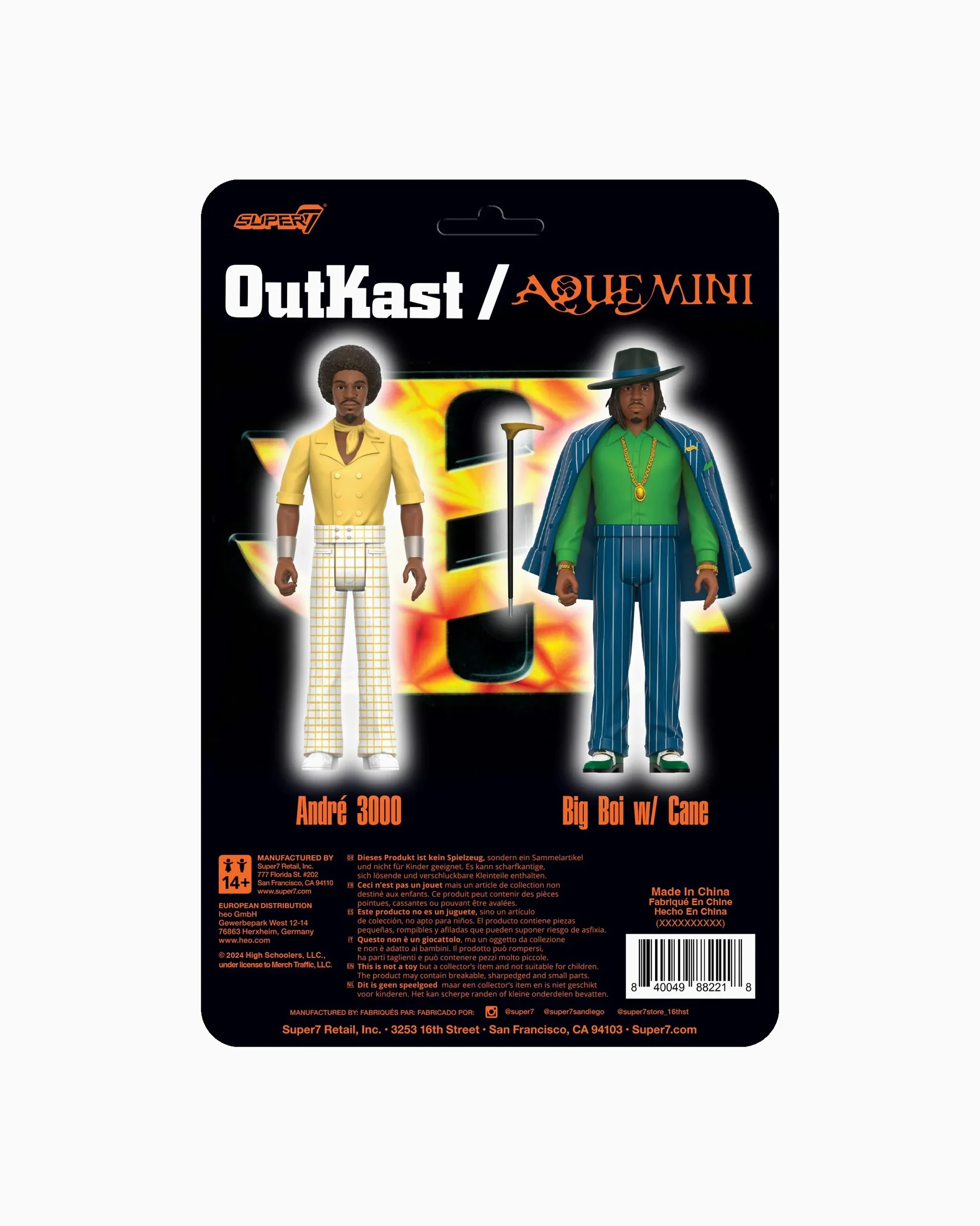 Super7 ReAction OutKast Aquemini - Image 8