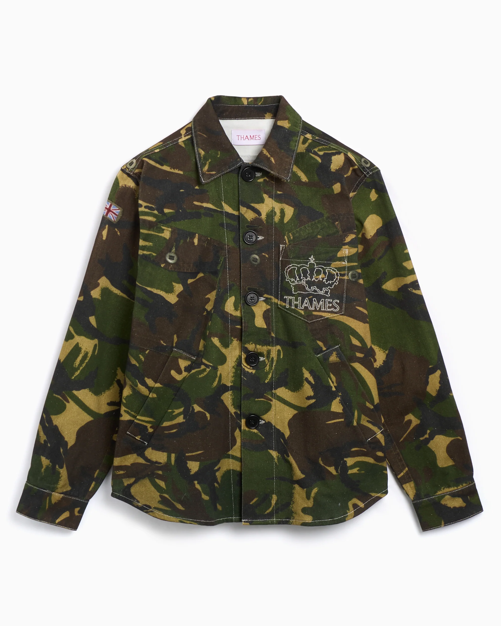 THAMES MMXX. THAMES MMXX. Impressionist Men's Shirt Herren-Hemd