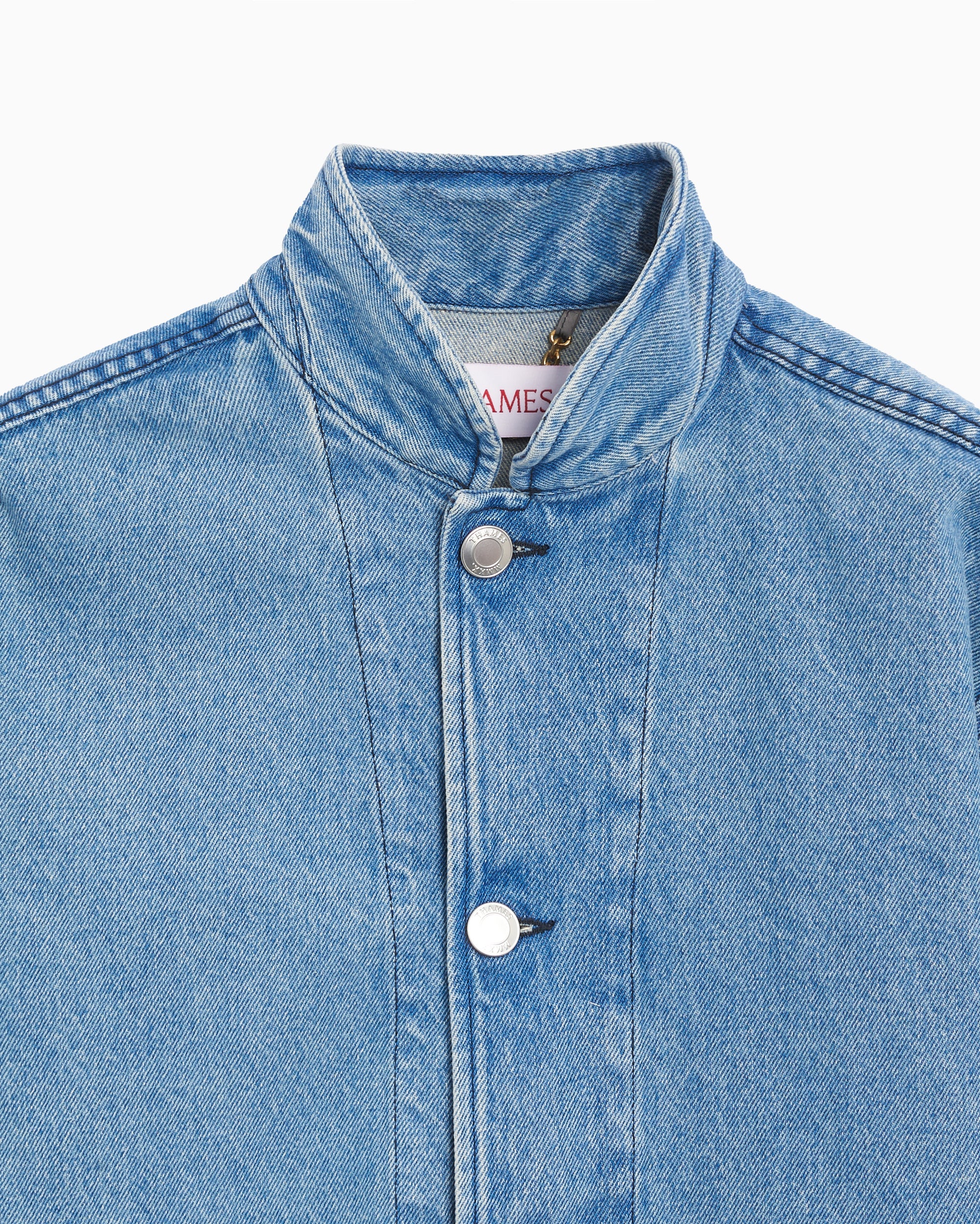 THAMES MMXX. THAMES MMXX. Victor Men's Wash Denim Jacket Herren-Denimjacke - Image 2