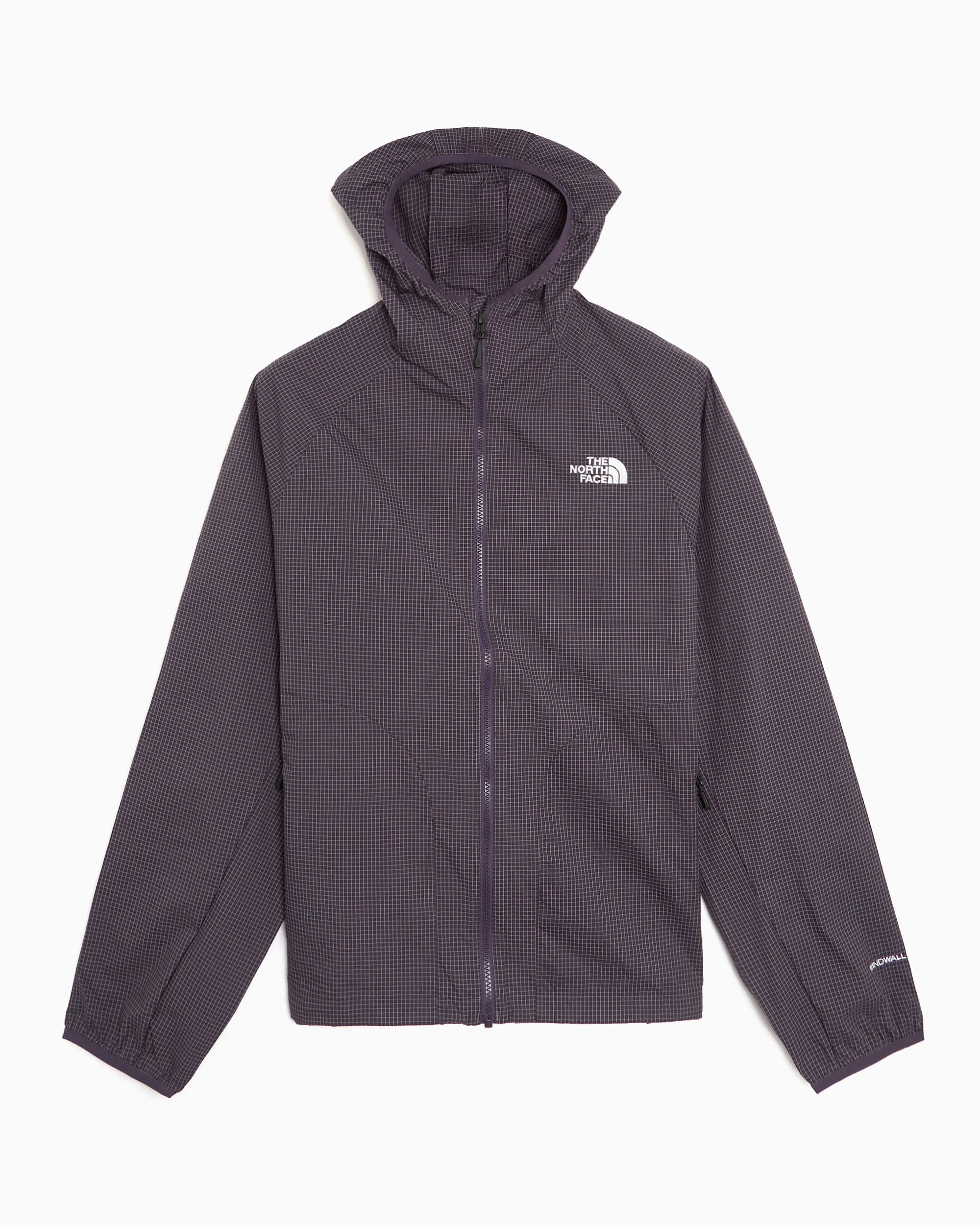 The North Face Wind Relaxed Herren-Windjacke mit Karos