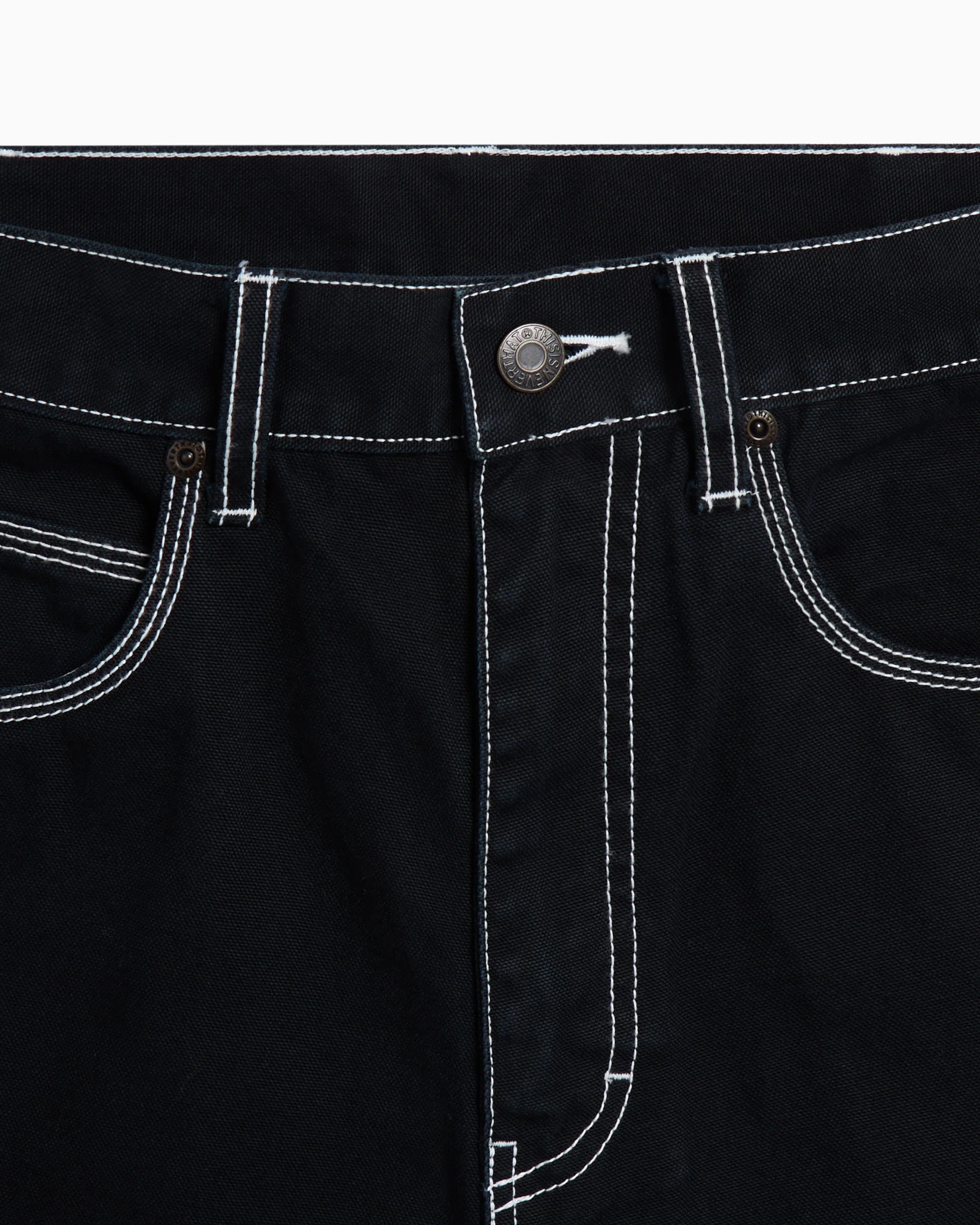 thisisneverthat® thisisneverthat® Contrast Stitch Men's Shorts Herren-Shorts - Image 2