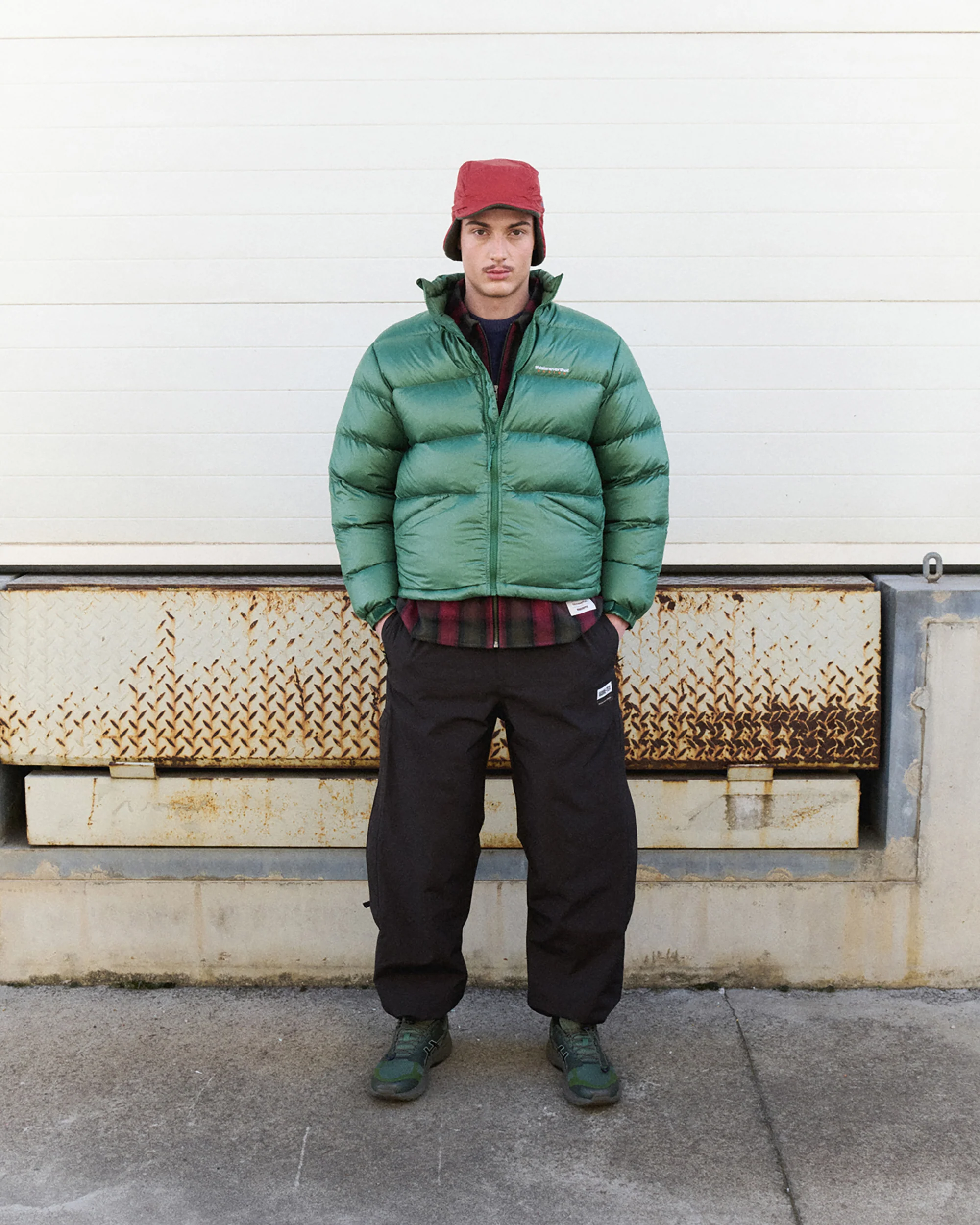thisisneverthat® Shaggy Check Gore-Tex® Herren-Hemd - Image 8