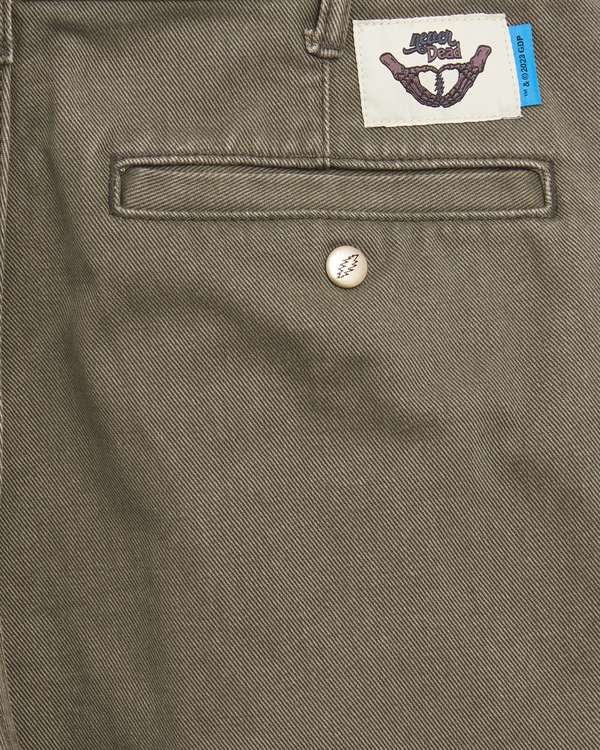 thisisneverthat® thisisneverthat® x Grateful Dead Never Dead Men's Work Pants Herren-Hosen - Image 5