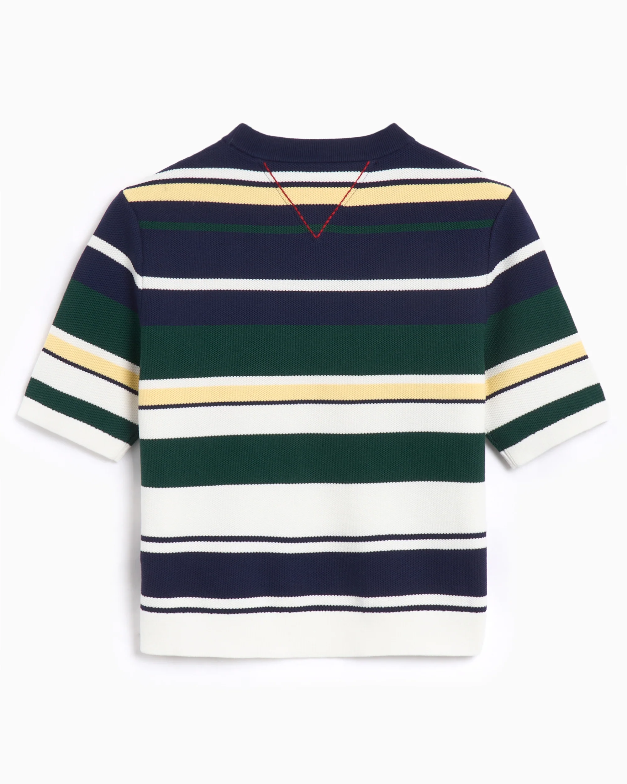 Tommy Hilfiger Sailing Multi Stripe Crop Damen-T-Shirt - Image 3