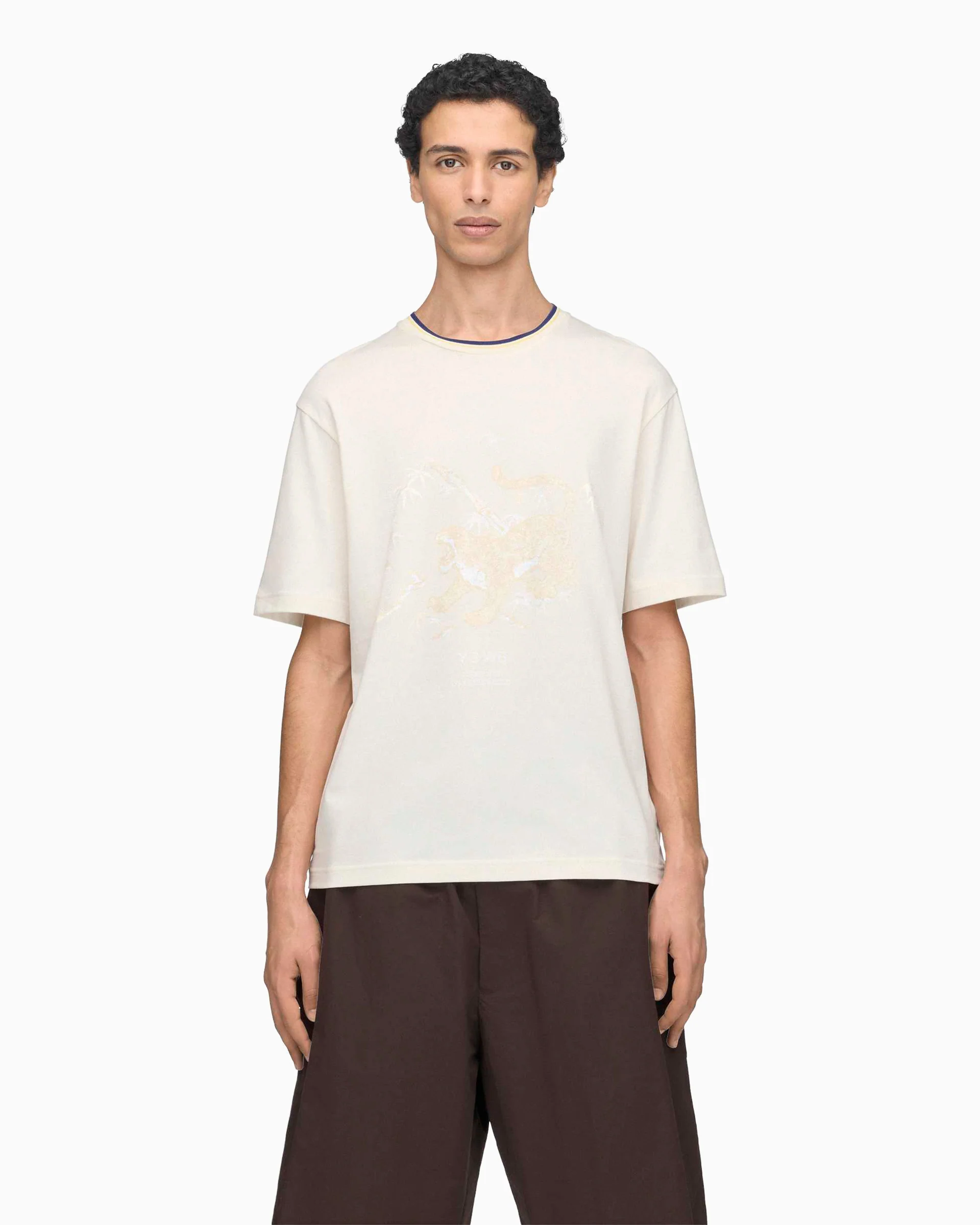 Y-3 x Wales Bonner Herren-T-Shirt mit Grafik - Image 2