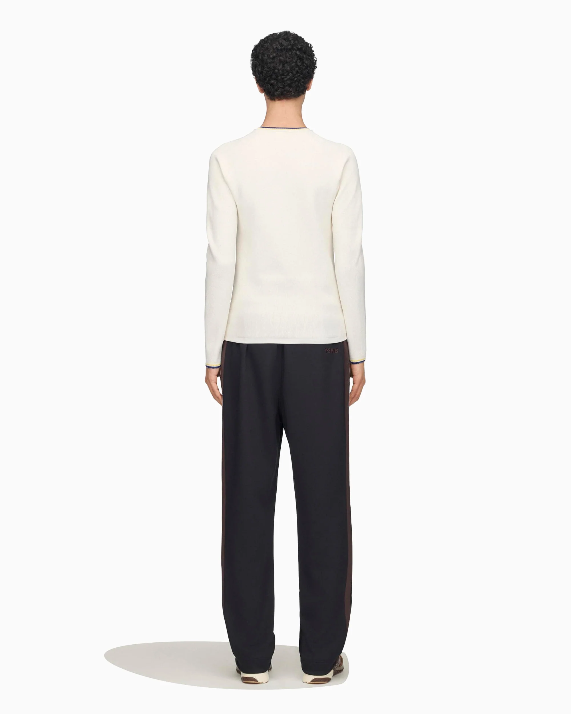 Y-3 x Wales Bonner Slim Herren-T-Shirt mit langen Ärmeln - Image 6